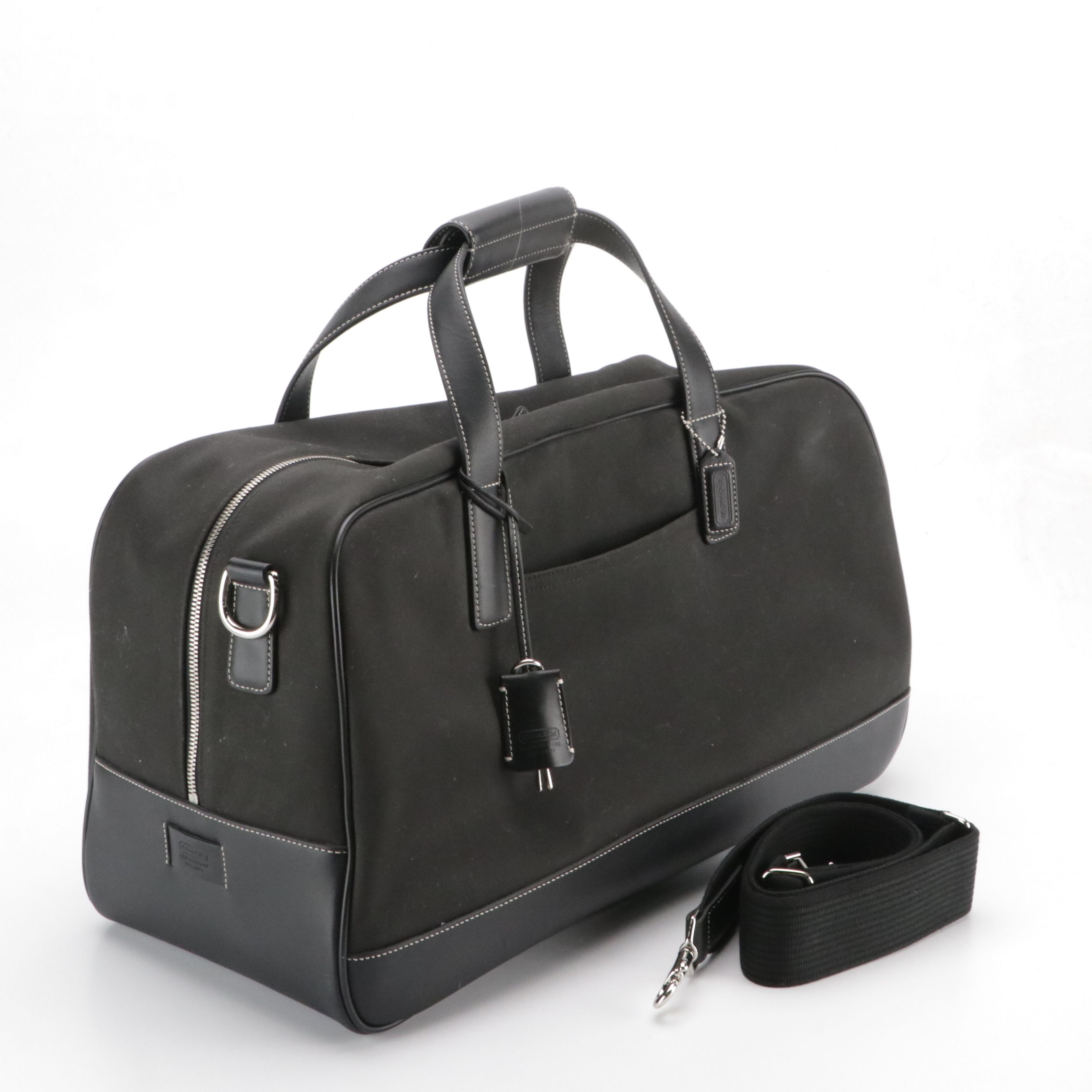 Coach Bon Bus Satchel and Double-Face Canvas Weekender Bag