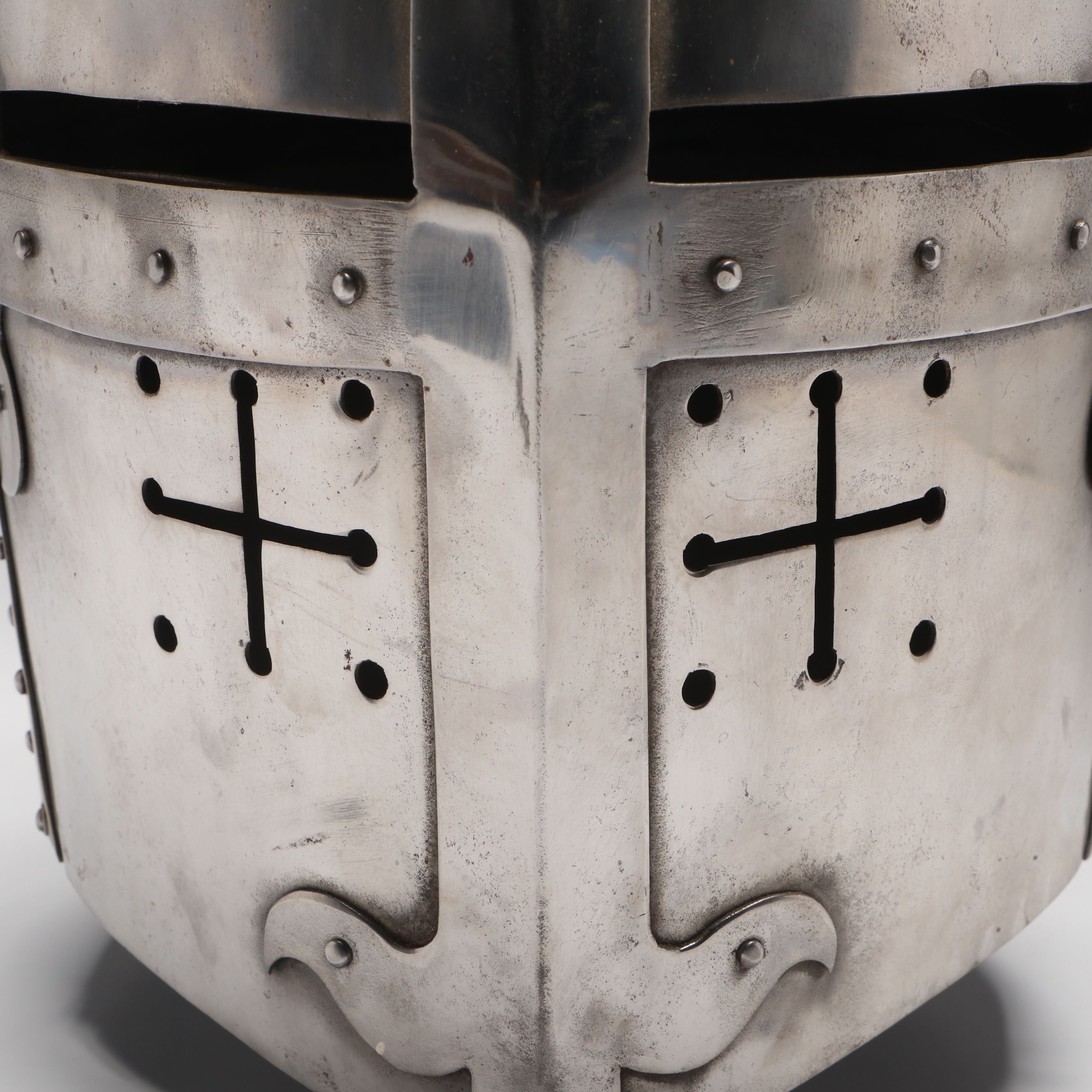 Medieval Style Crusader Knight Helmet