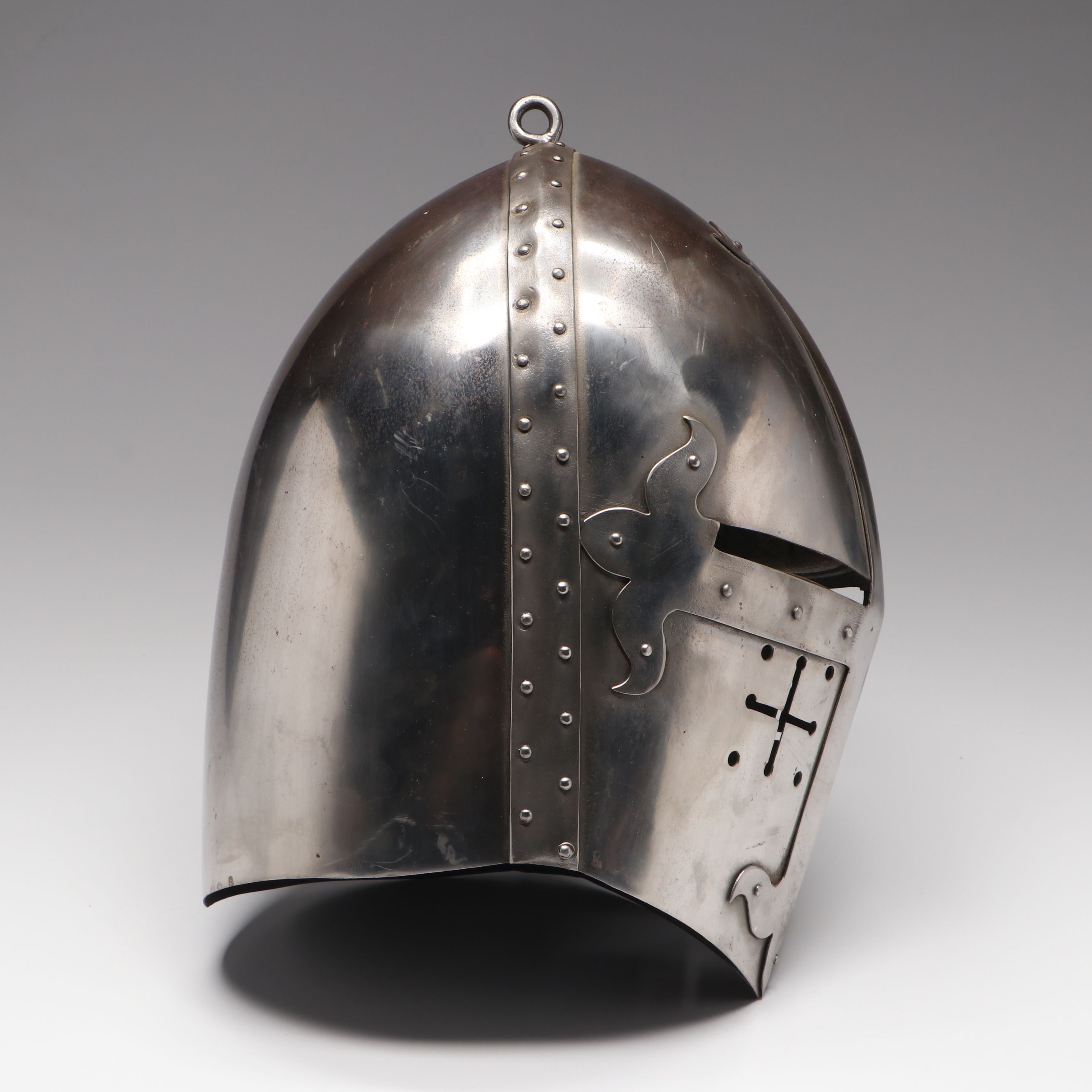 Medieval Style Crusader Knight Helmet