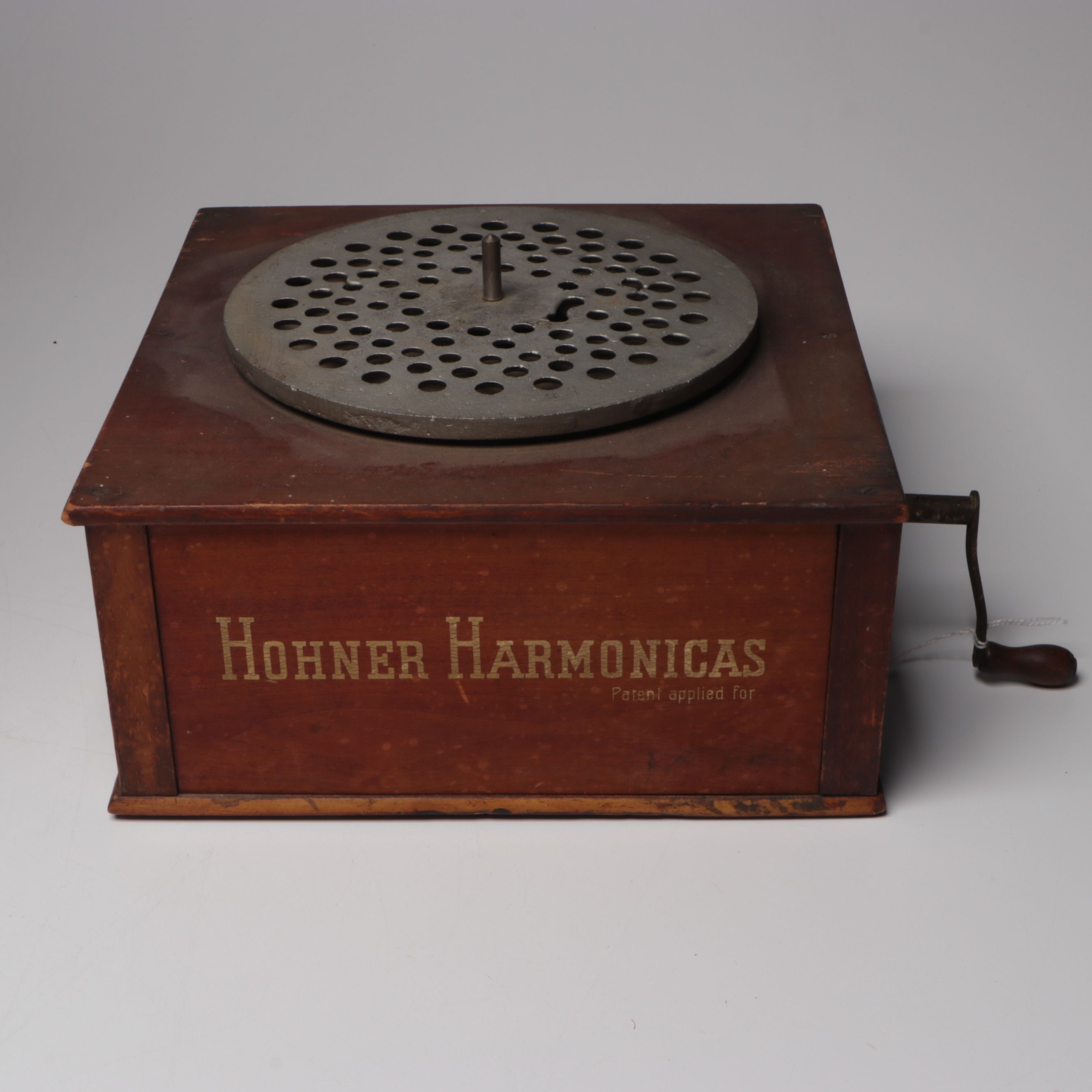 Hohner Harmonicas Rotating Display Stand, Early to Mid-20th Century