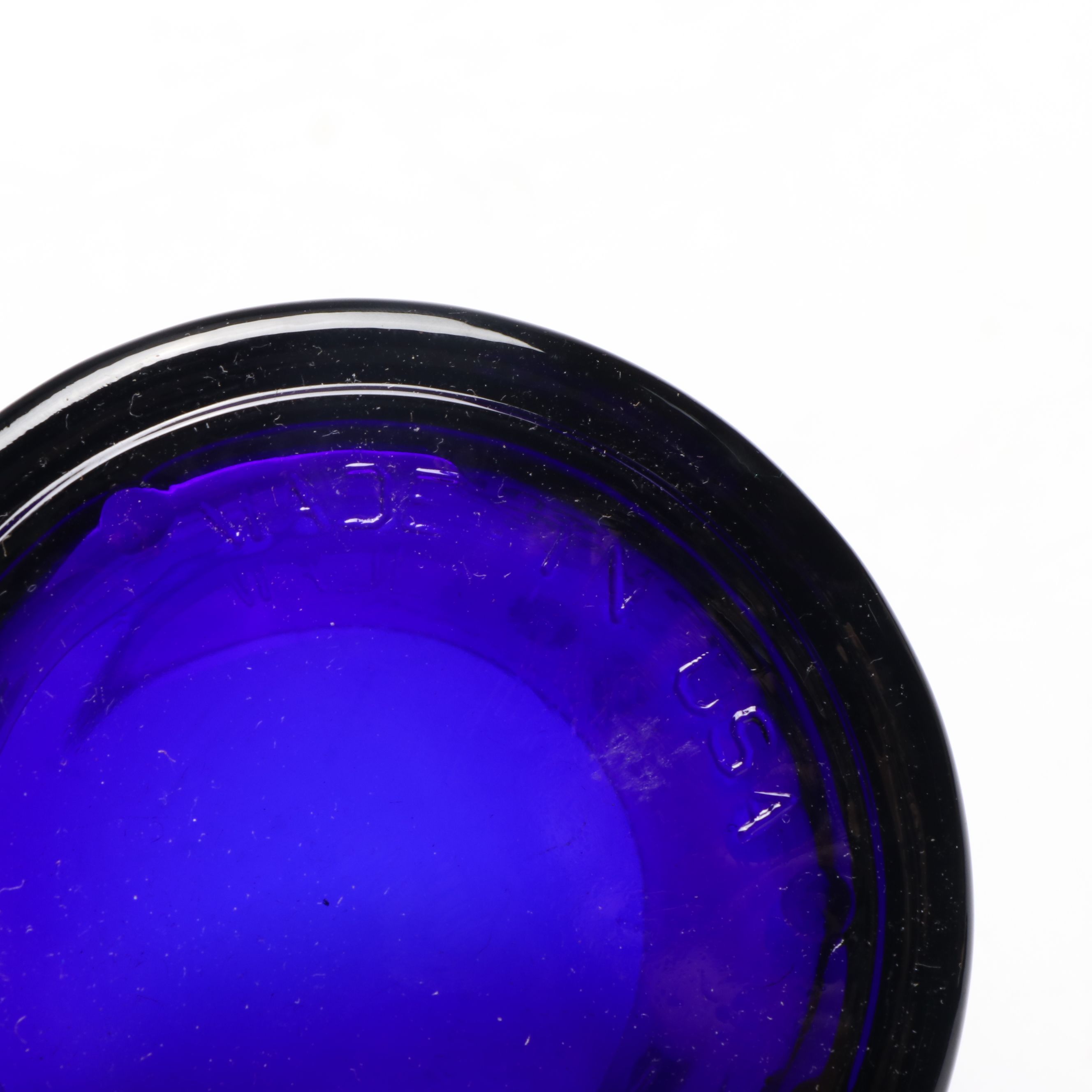 Hazel-Atlas "Moderntone Cobalt Blue" Cream Soup Bowls and Other Depression Glass