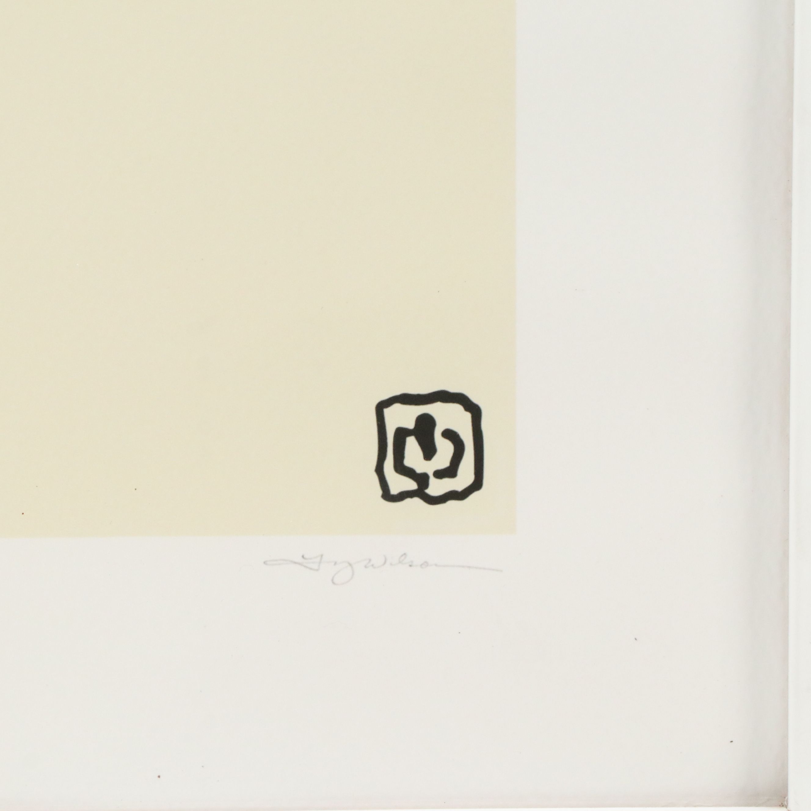 J. Wilson Abstract Minimalist Giclées, 21st Century
