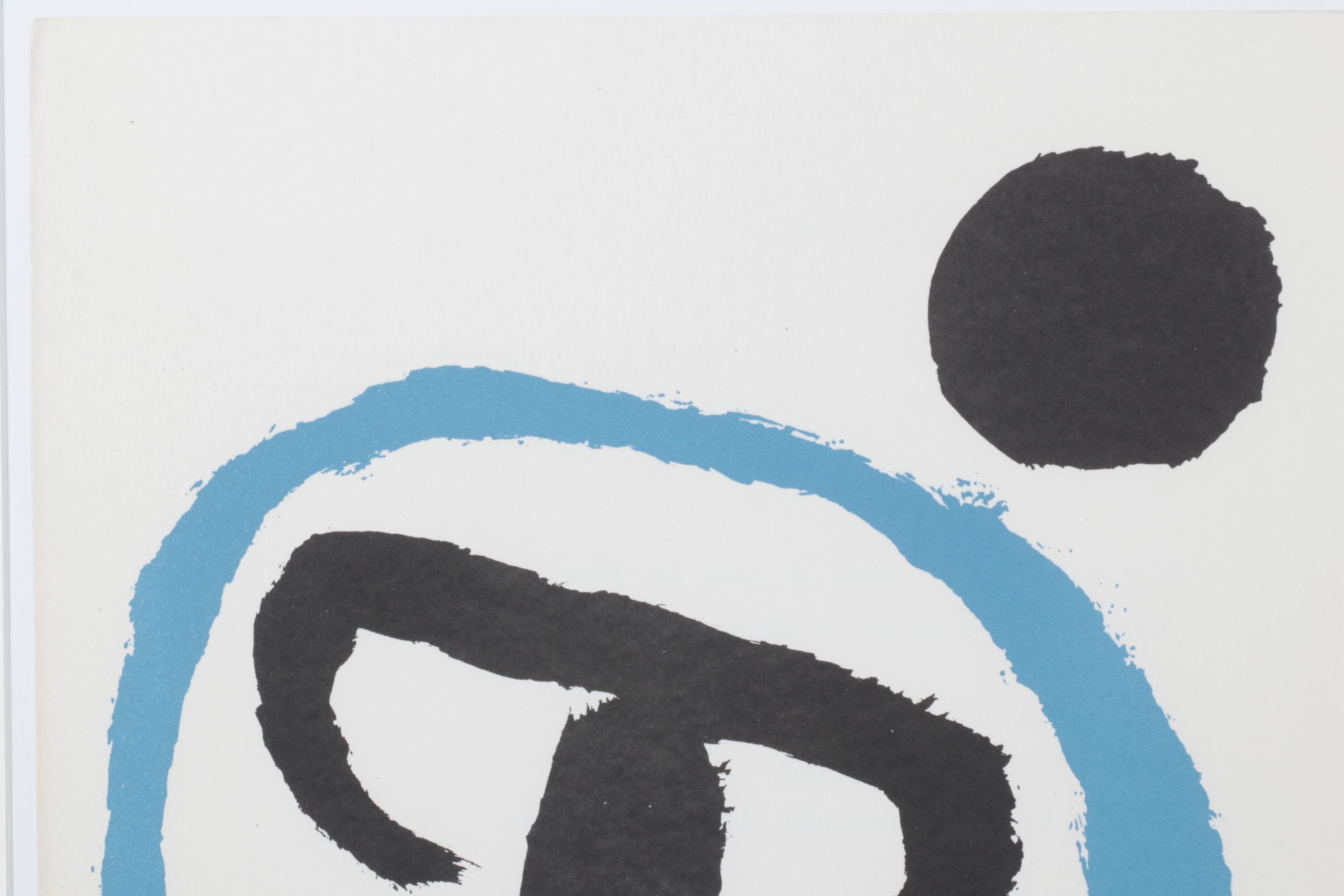 Joan Miró Color Lithograph for "Derrière le Miroir," 1956