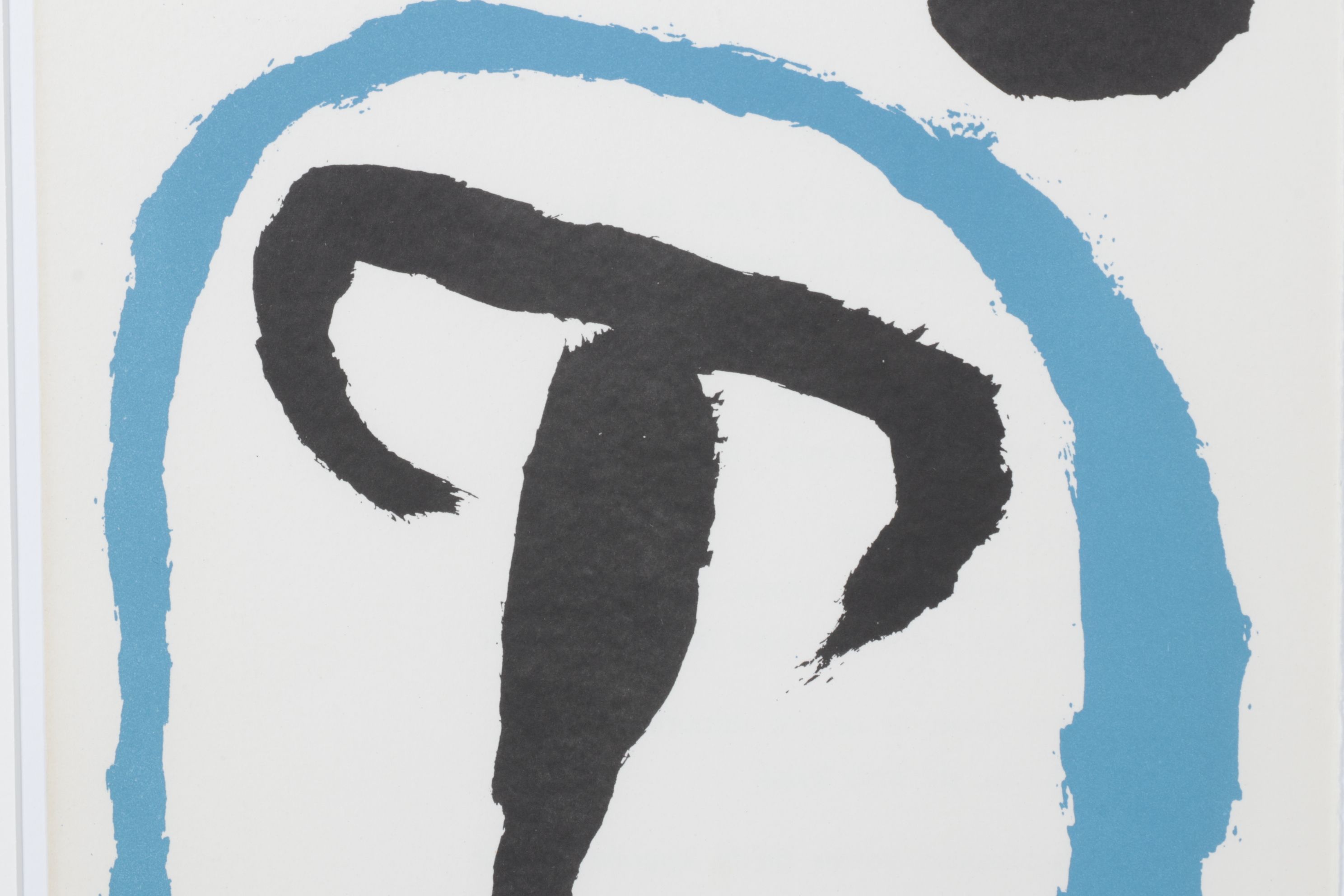 Joan Miró Color Lithograph for "Derrière le Miroir," 1956