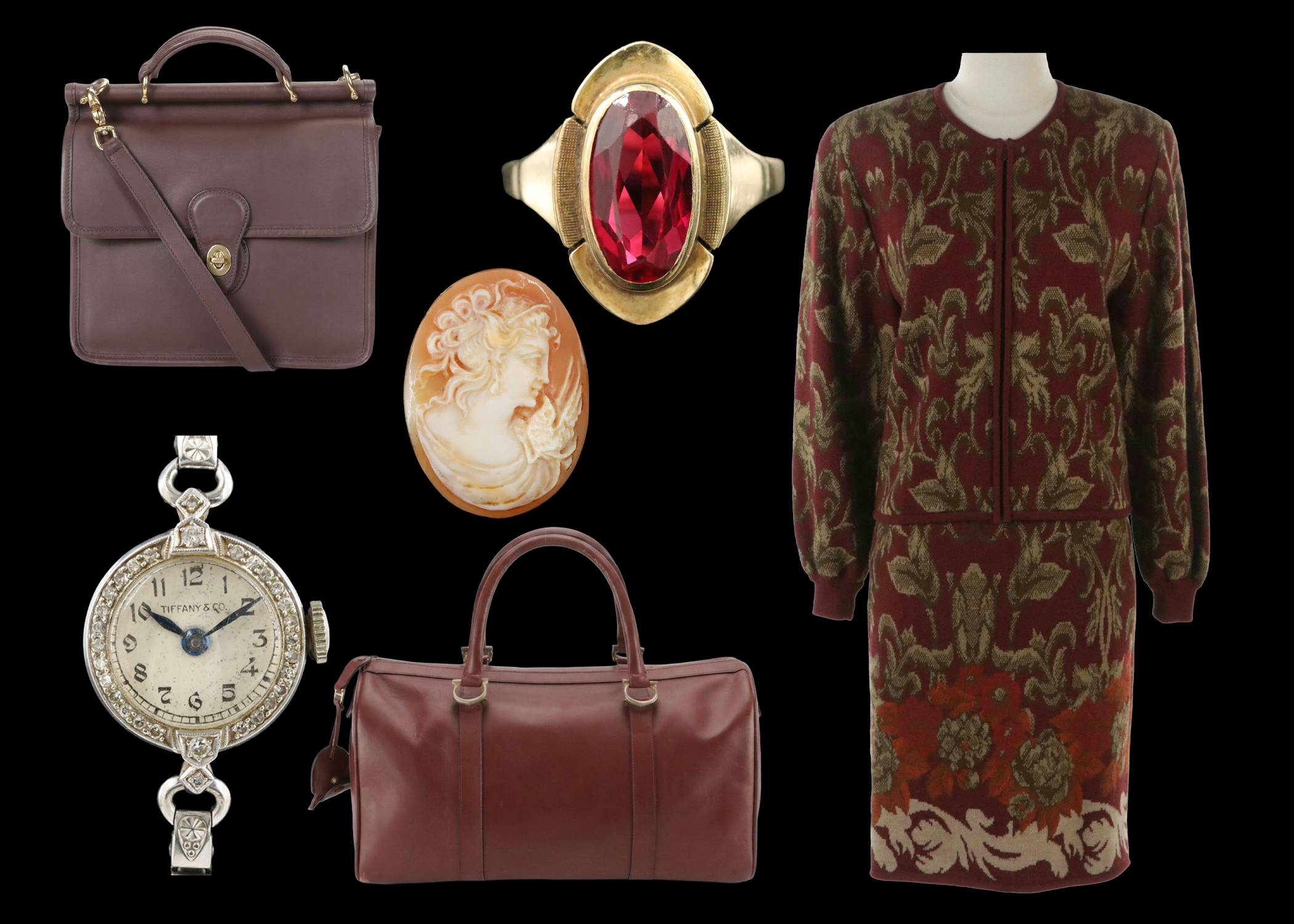 Retro Reverie: Dazzling Jewels, Chic Watches & Vintage Fashion