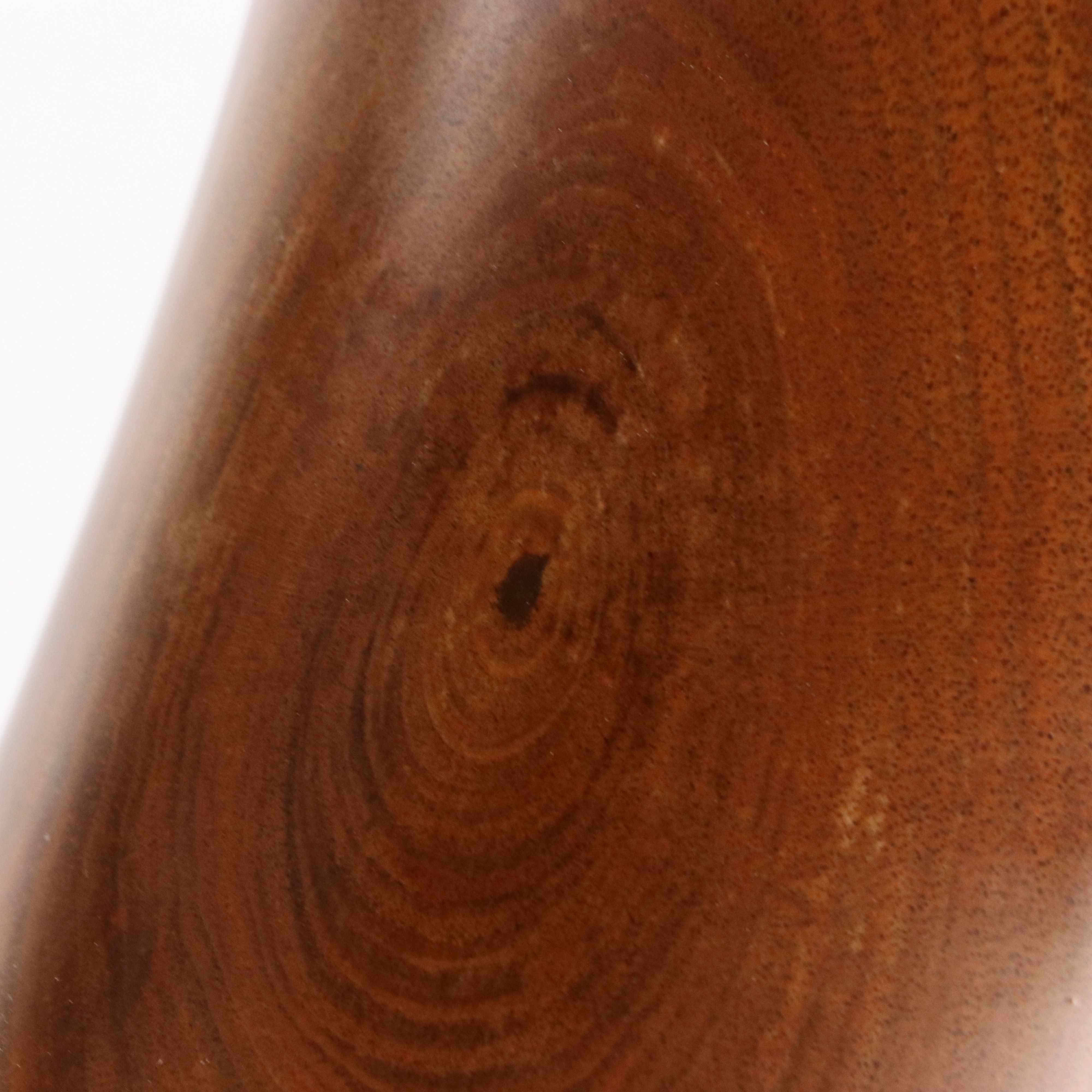 Mitchell Slater Carved Walnut Sculpture "Carlie," Late 20th Century