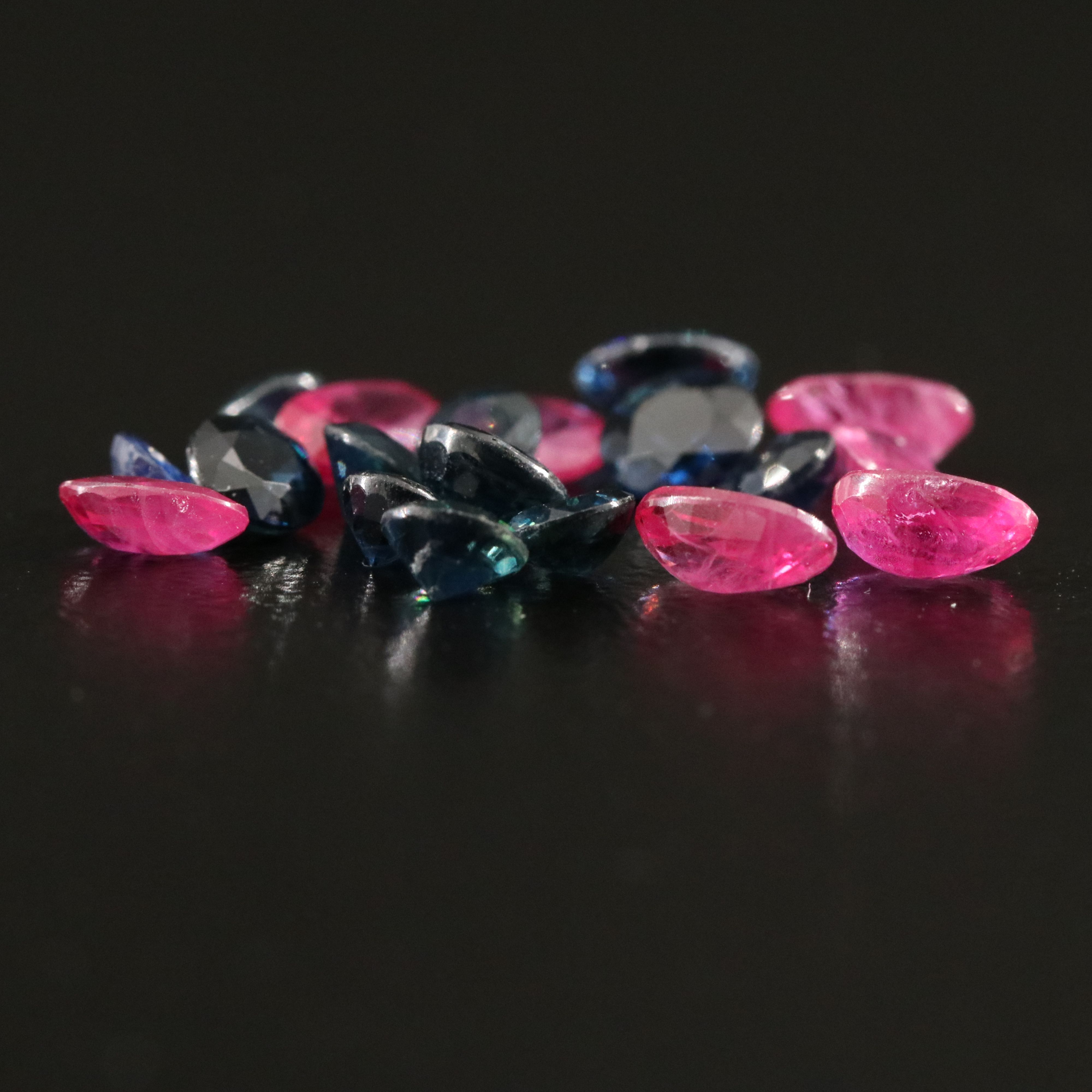 Loose 4.70 CTW Ruby and Sapphire Lot