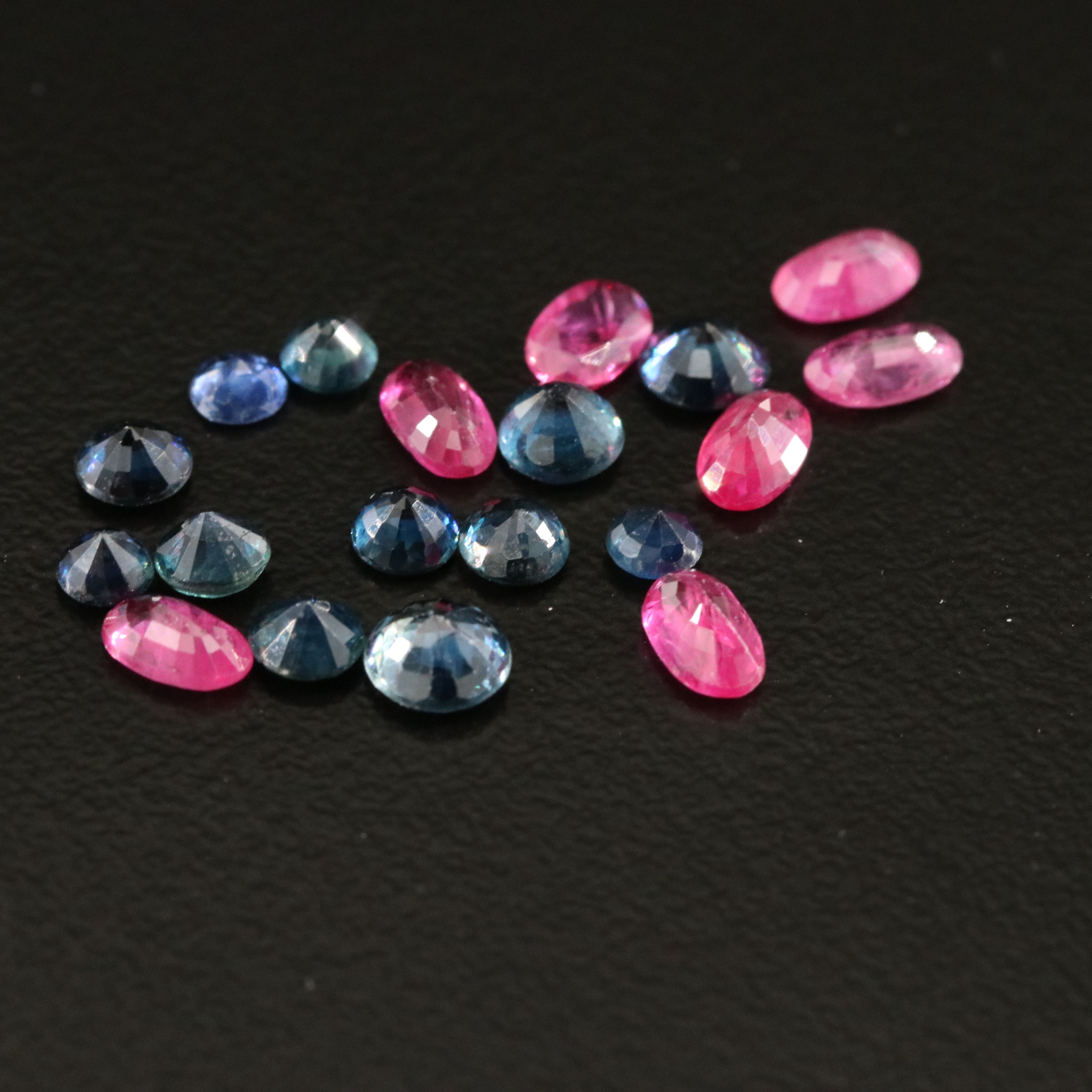 Loose 4.70 CTW Ruby and Sapphire Lot