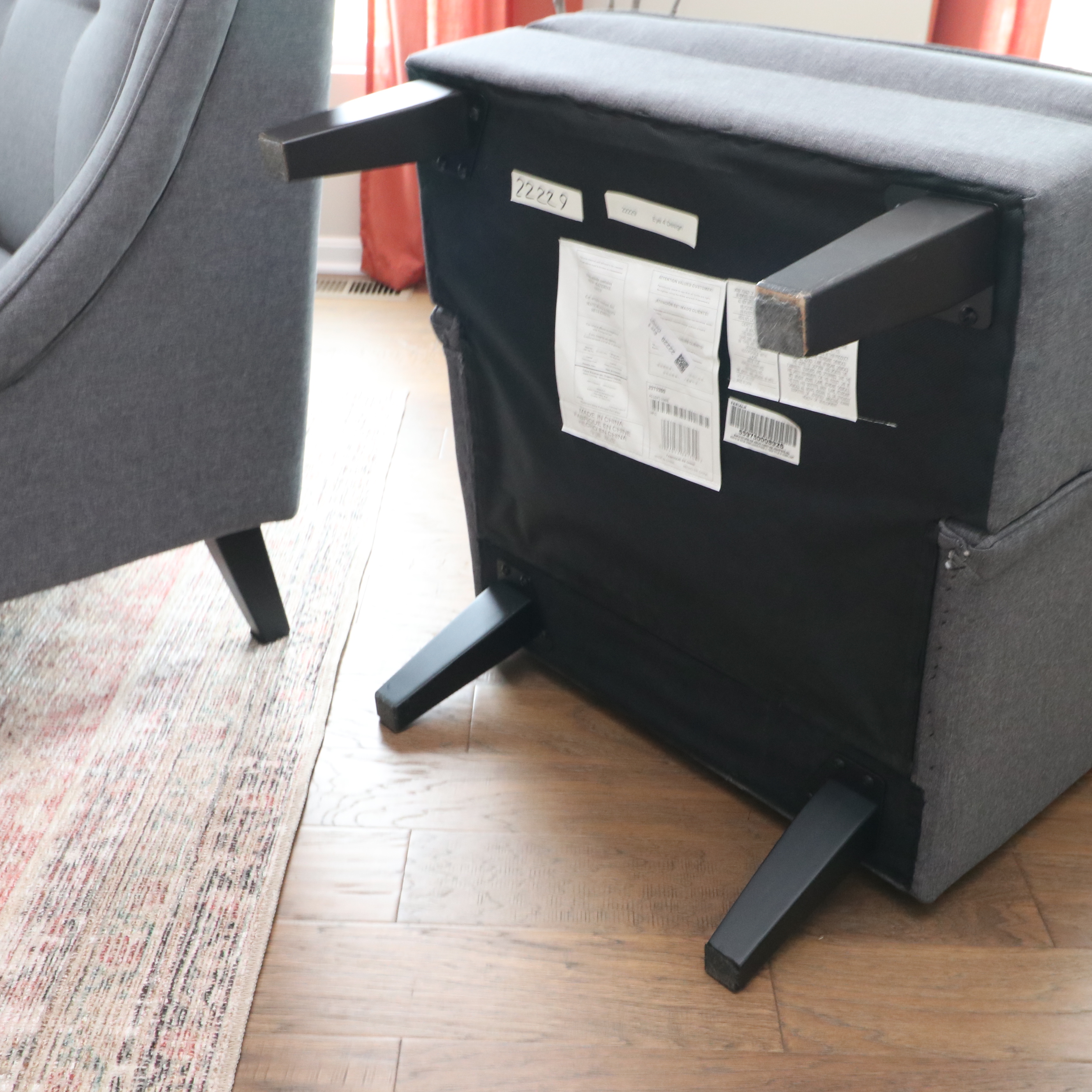 Pair of Ashley Furniture "Calion" Upholstered Accent Chairs, 21st Century