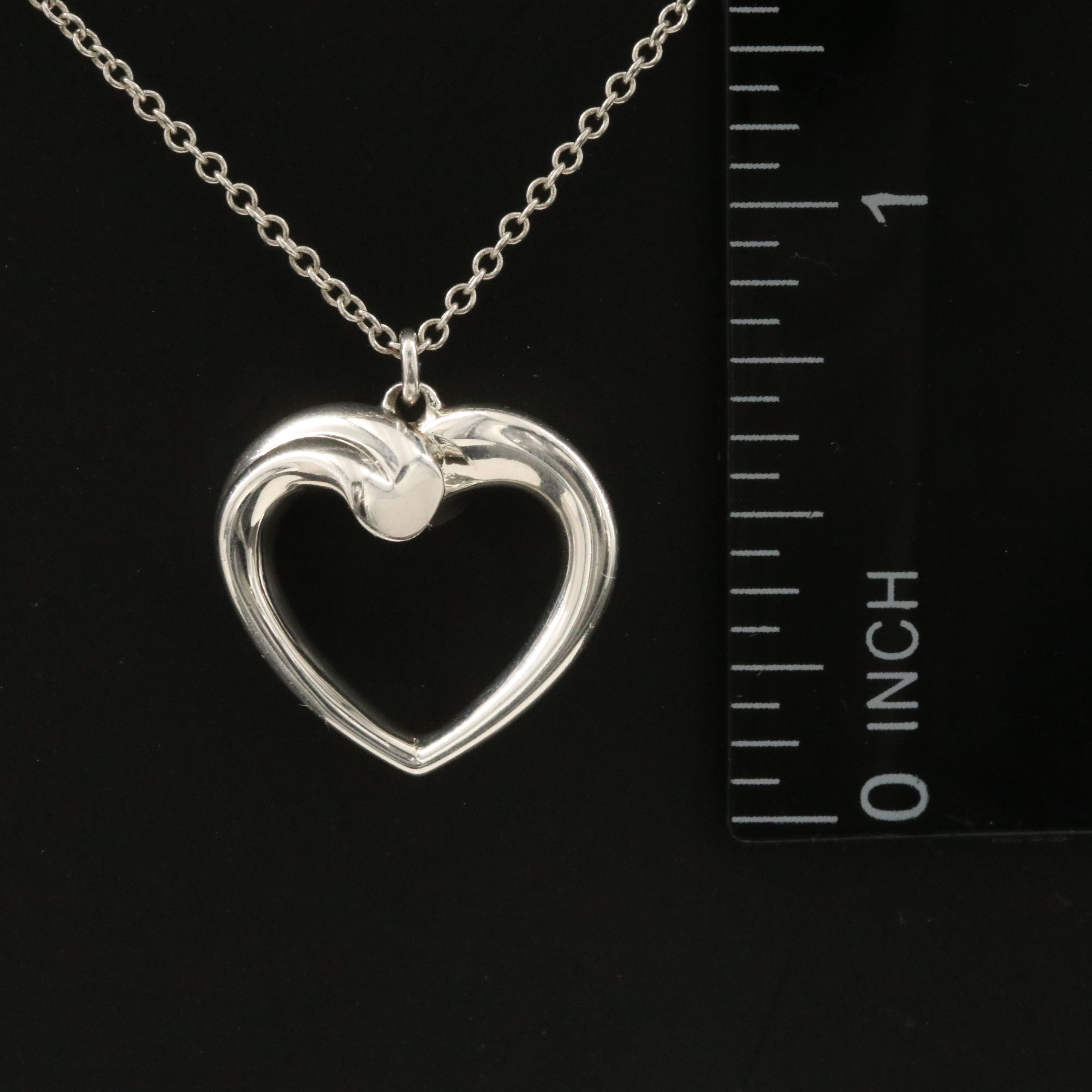 Paloma Picasso for Tiffany & Co. Sterling Tenderness Heart Necklace