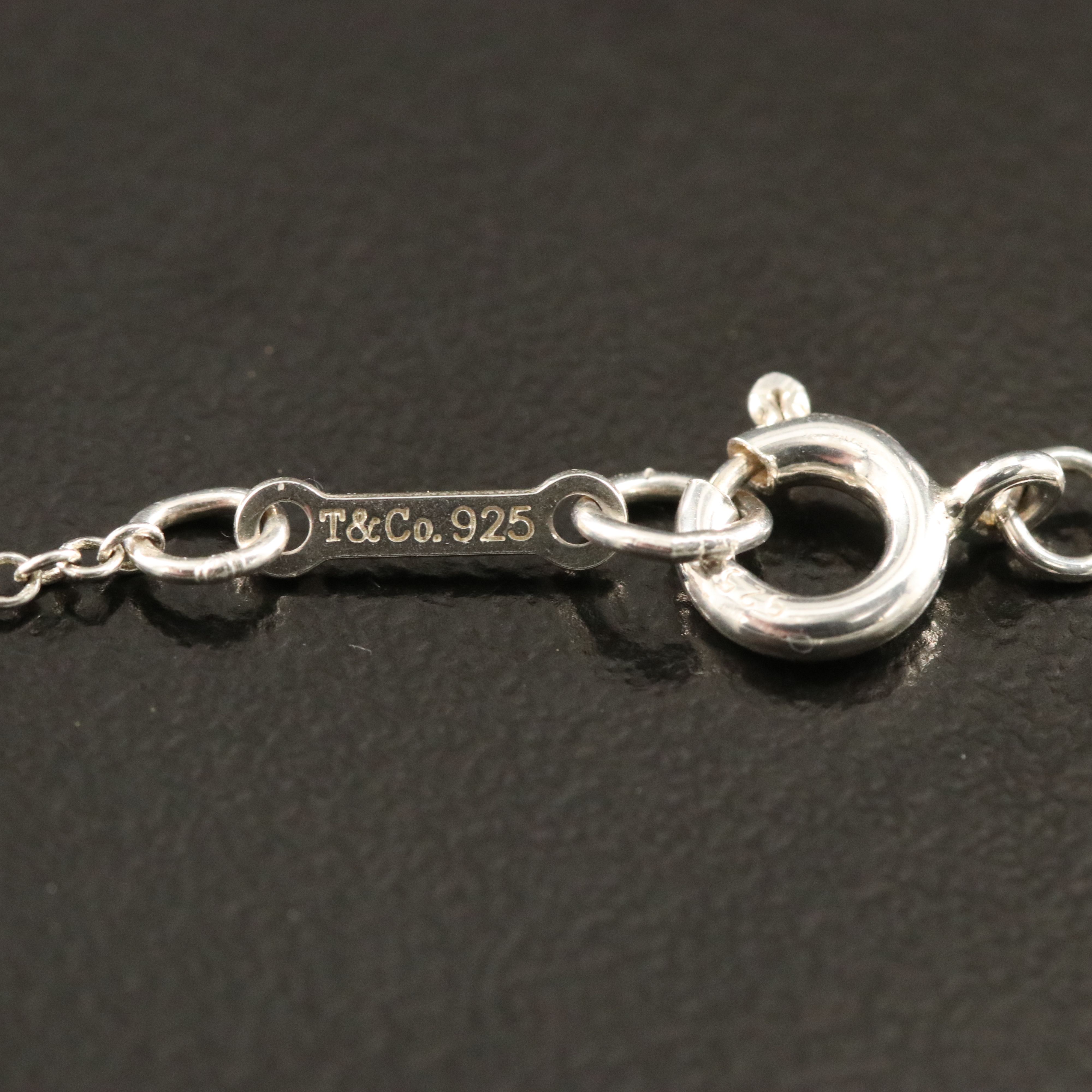 Paloma Picasso for Tiffany & Co. Sterling Tenderness Heart Necklace