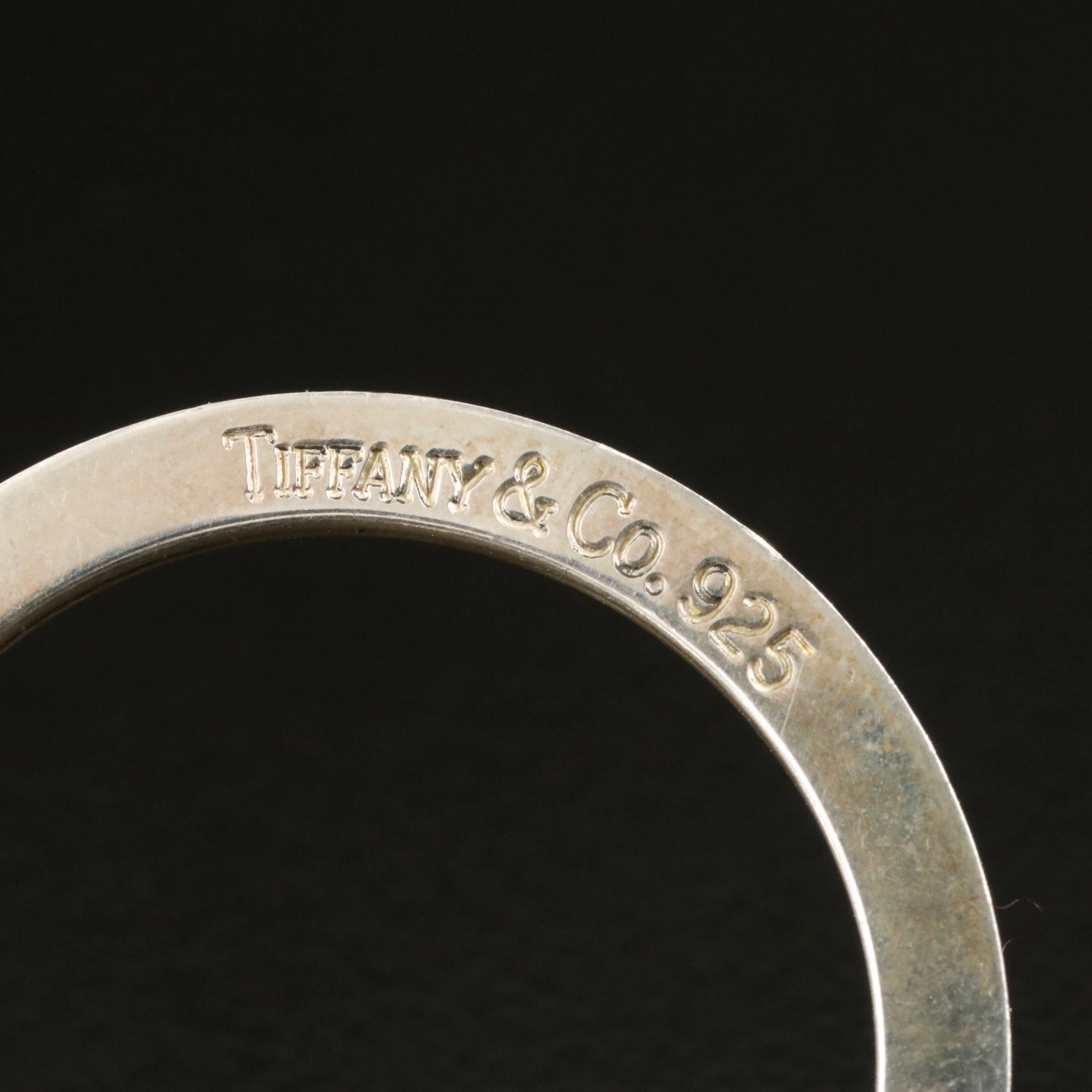 Tiffany & Co. Sterling Star Key Ring