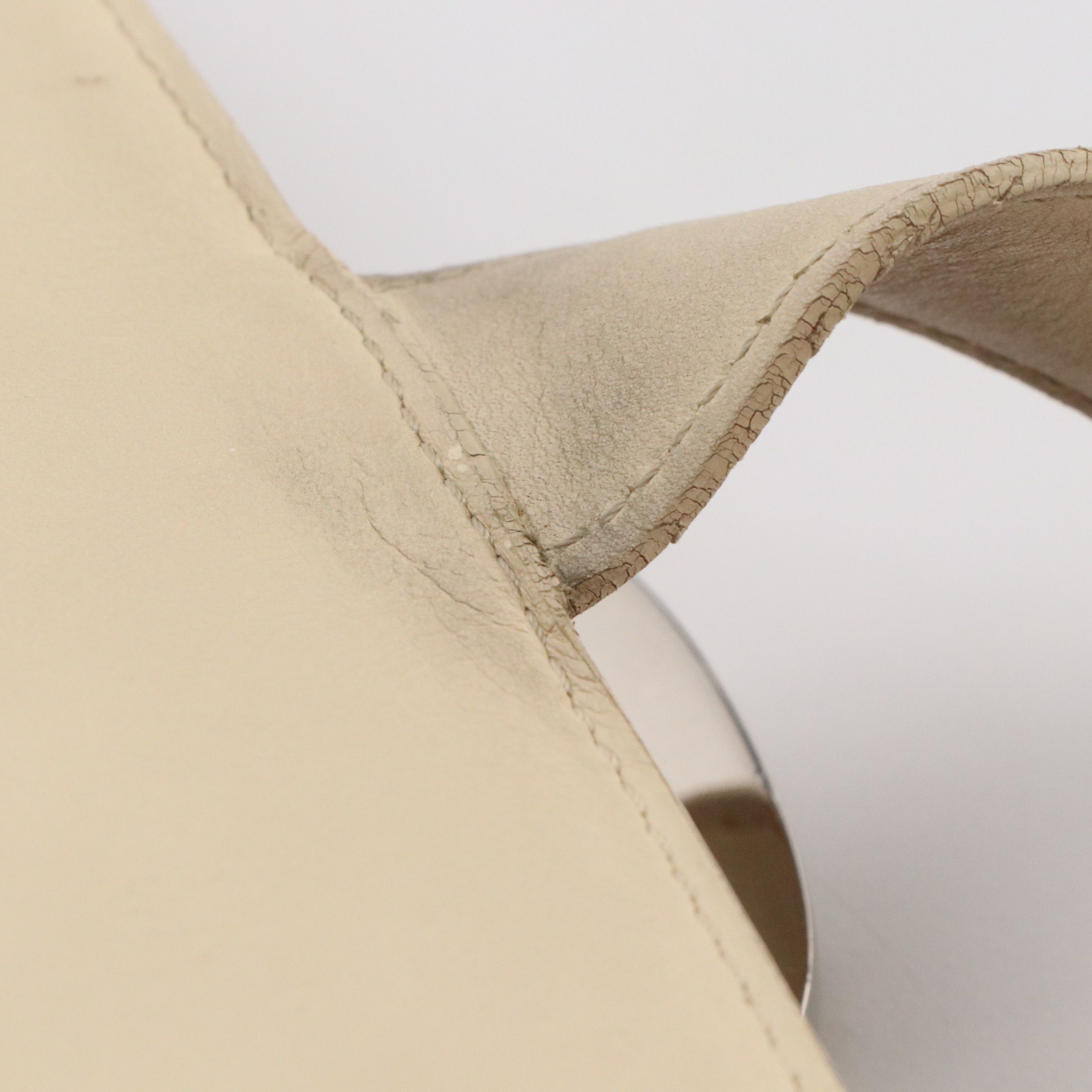 Cartier Panthère Bucket Bag in Ivory Leather, 1990