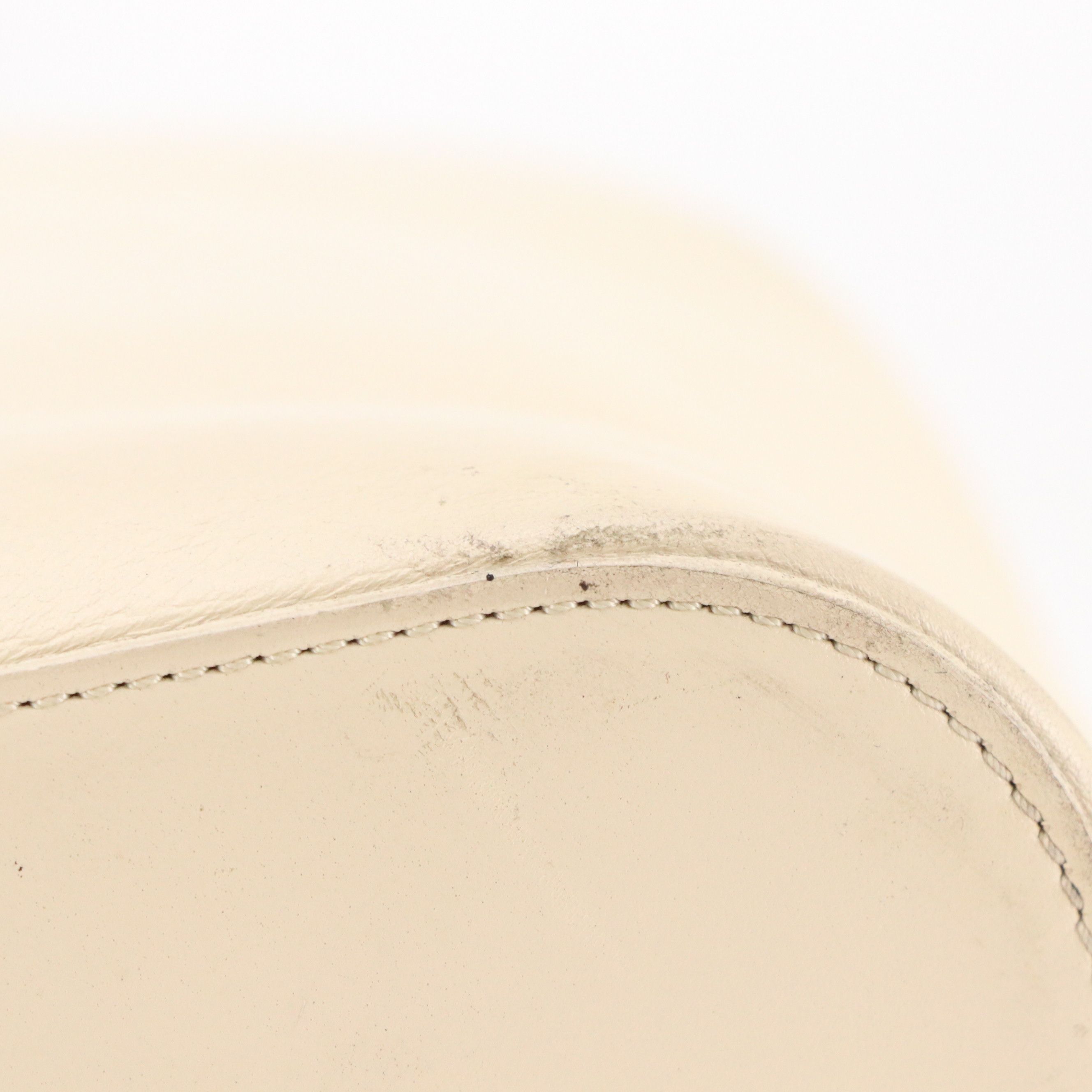 Cartier Panthère Bucket Bag in Ivory Leather, 1990