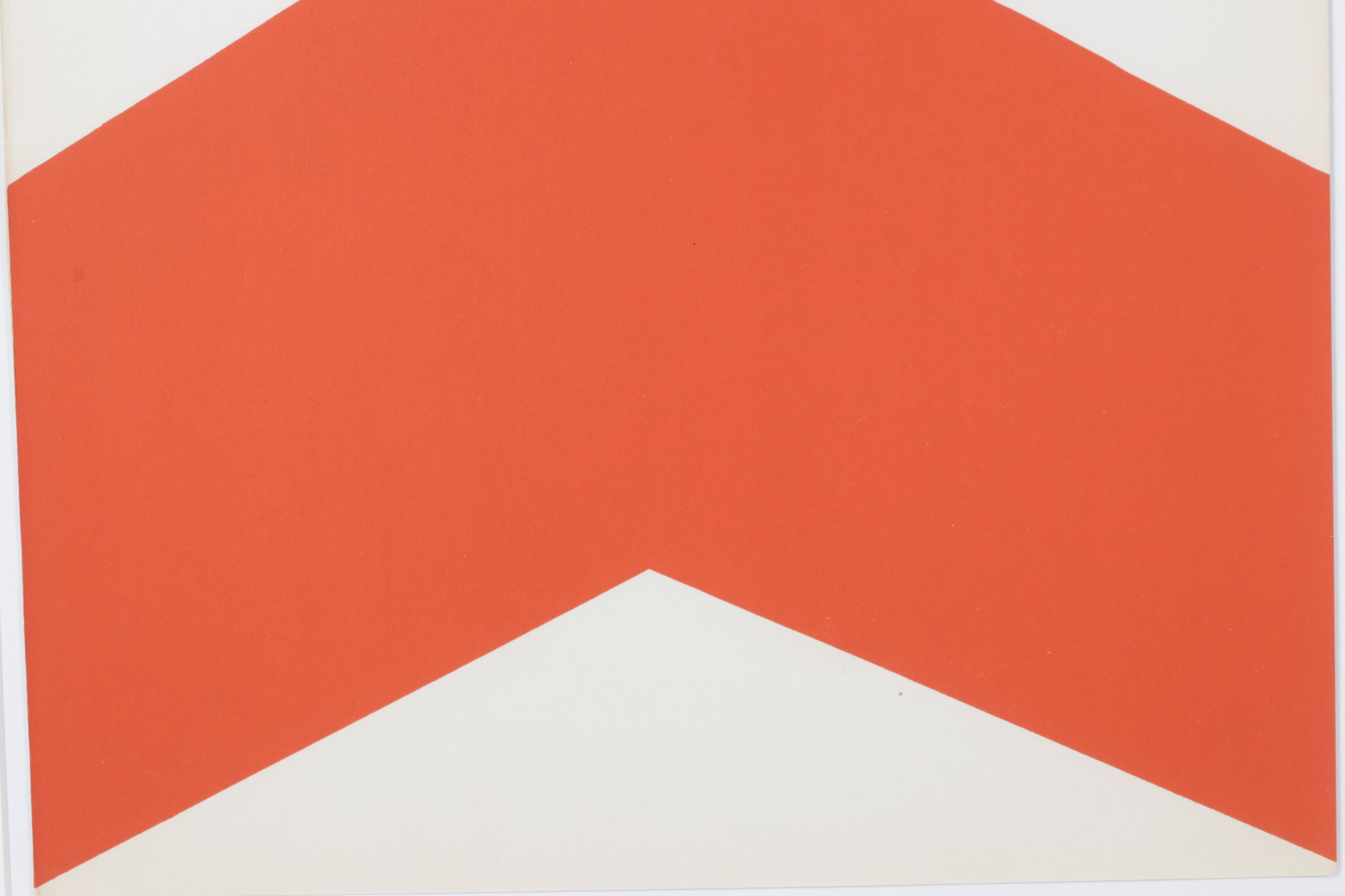 Ellsworth Kelly Lithograph for "Derrière le Miroir," 1958