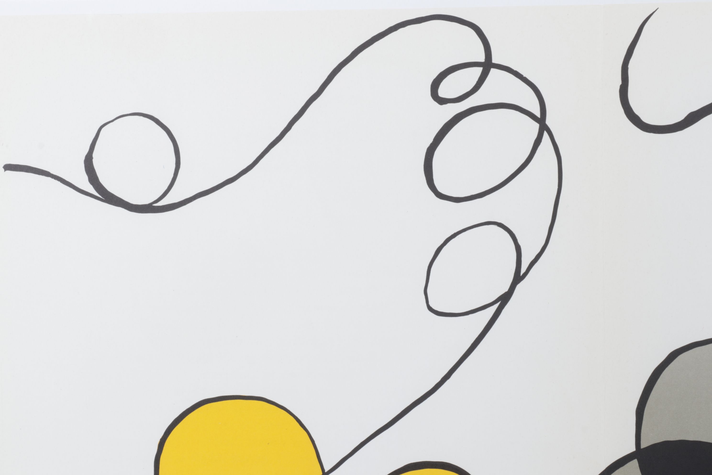 Alexander Calder Double-Page Color Lithograph for "Derrière le Miroir," 1968