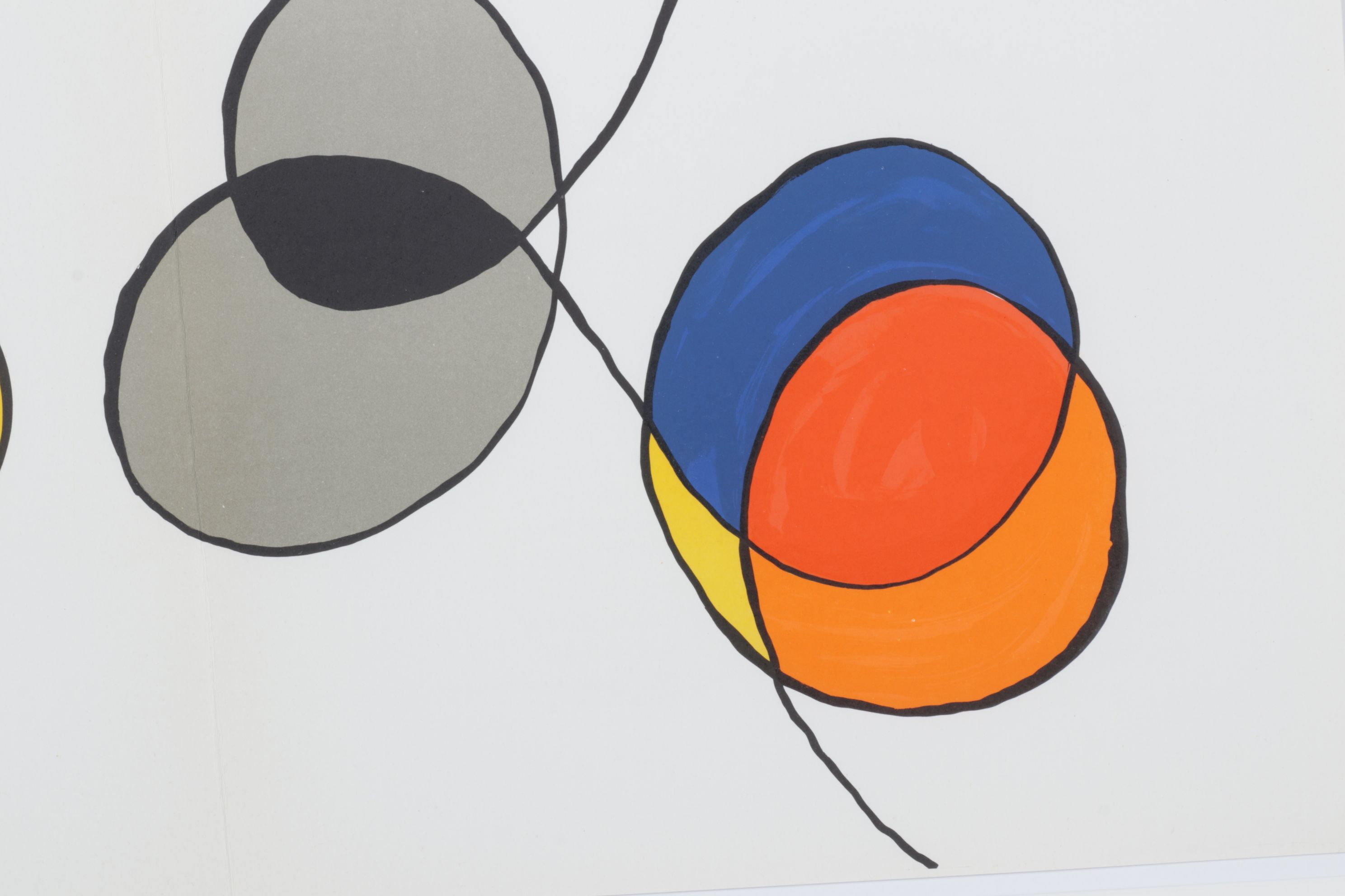 Alexander Calder Double-Page Color Lithograph for "Derrière le Miroir," 1968