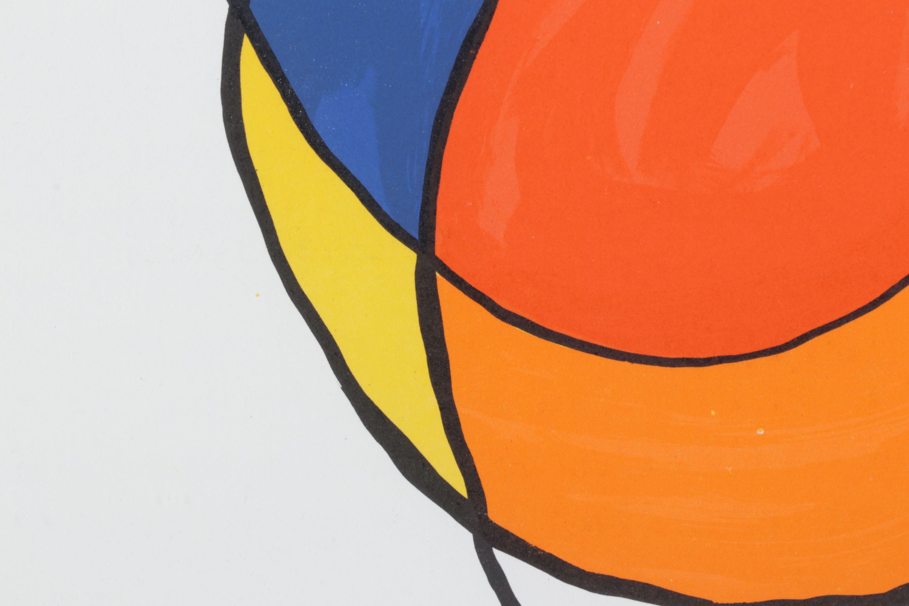Alexander Calder Double-Page Color Lithograph for "Derrière le Miroir," 1968