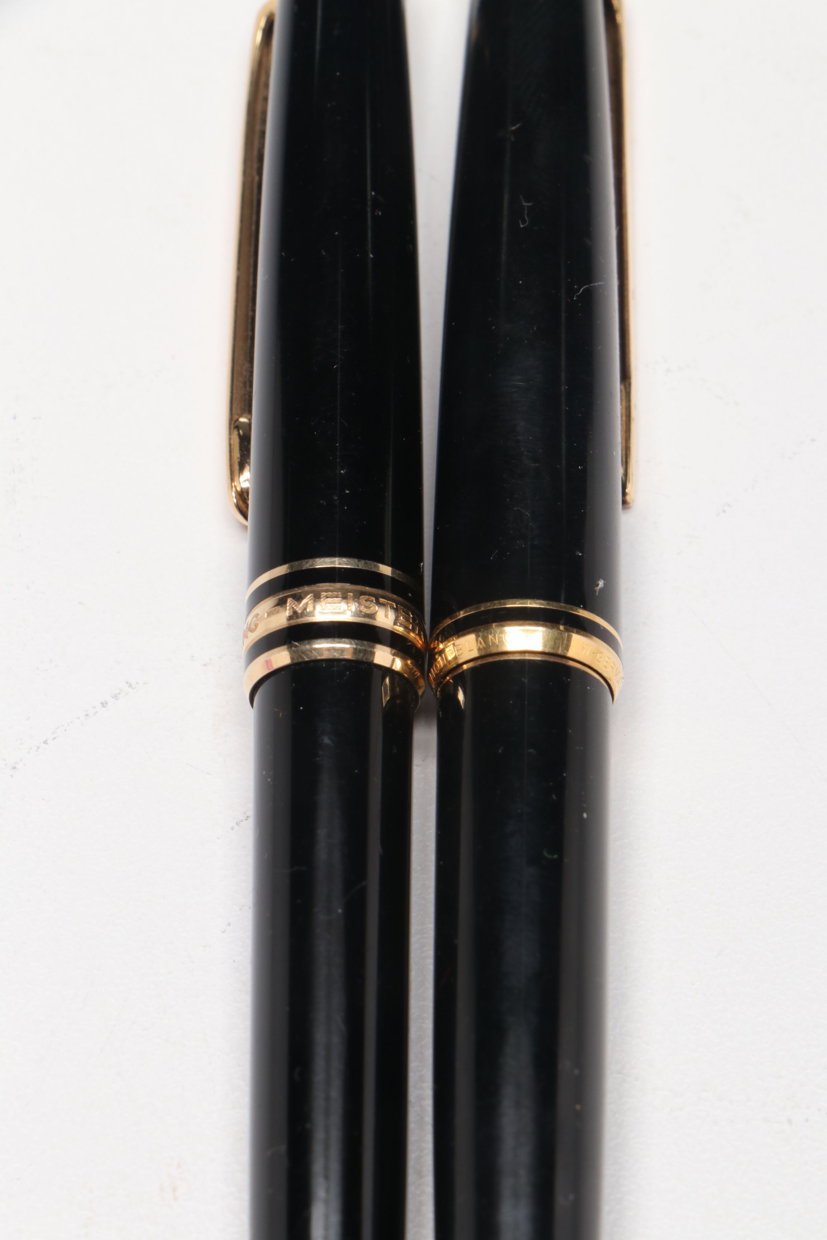 Montblanc Meisterstück 14K Nib Fountain Pen, Ballpoint Pen and Ronson Lighter