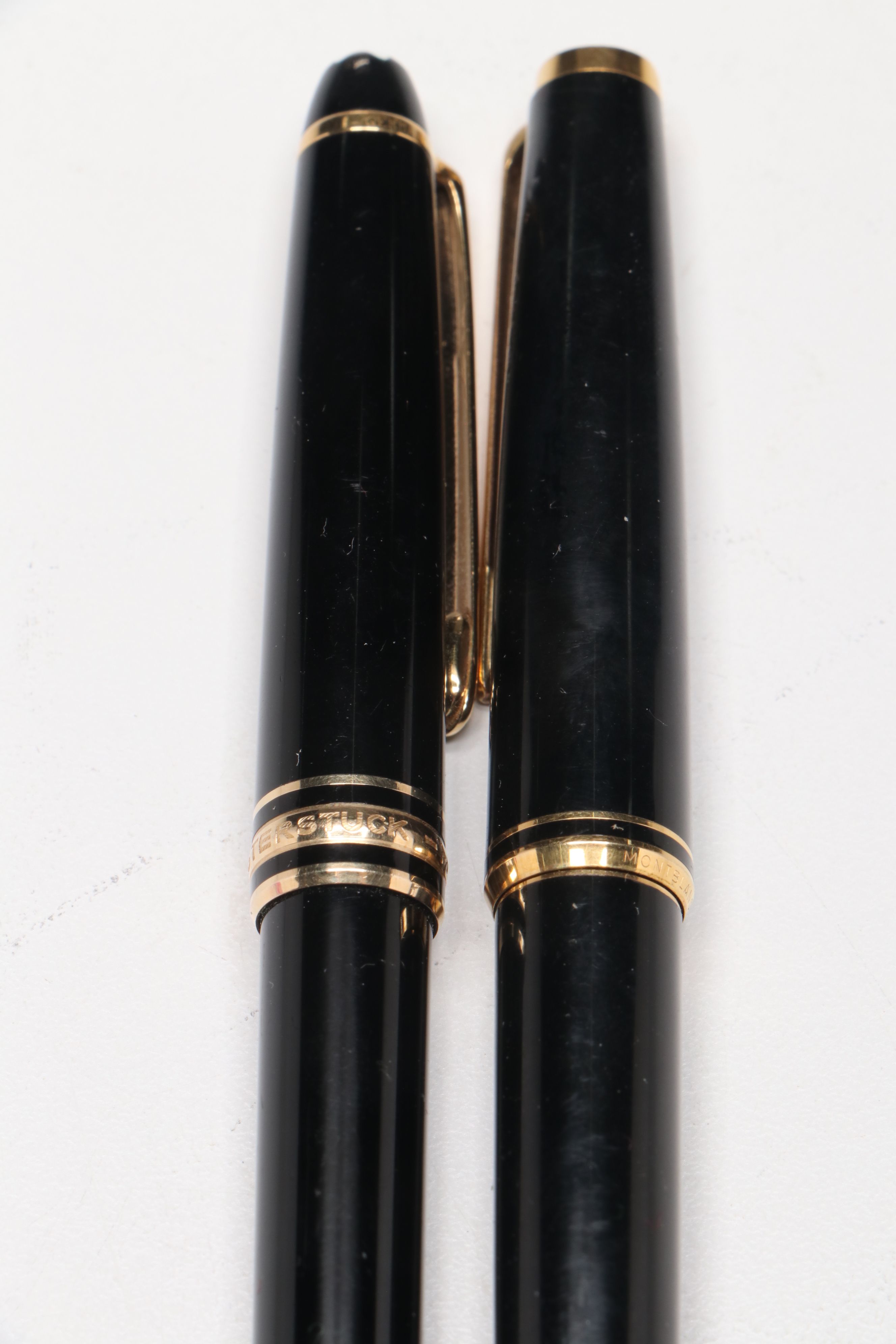 Montblanc Meisterstück 14K Nib Fountain Pen, Ballpoint Pen and Ronson Lighter