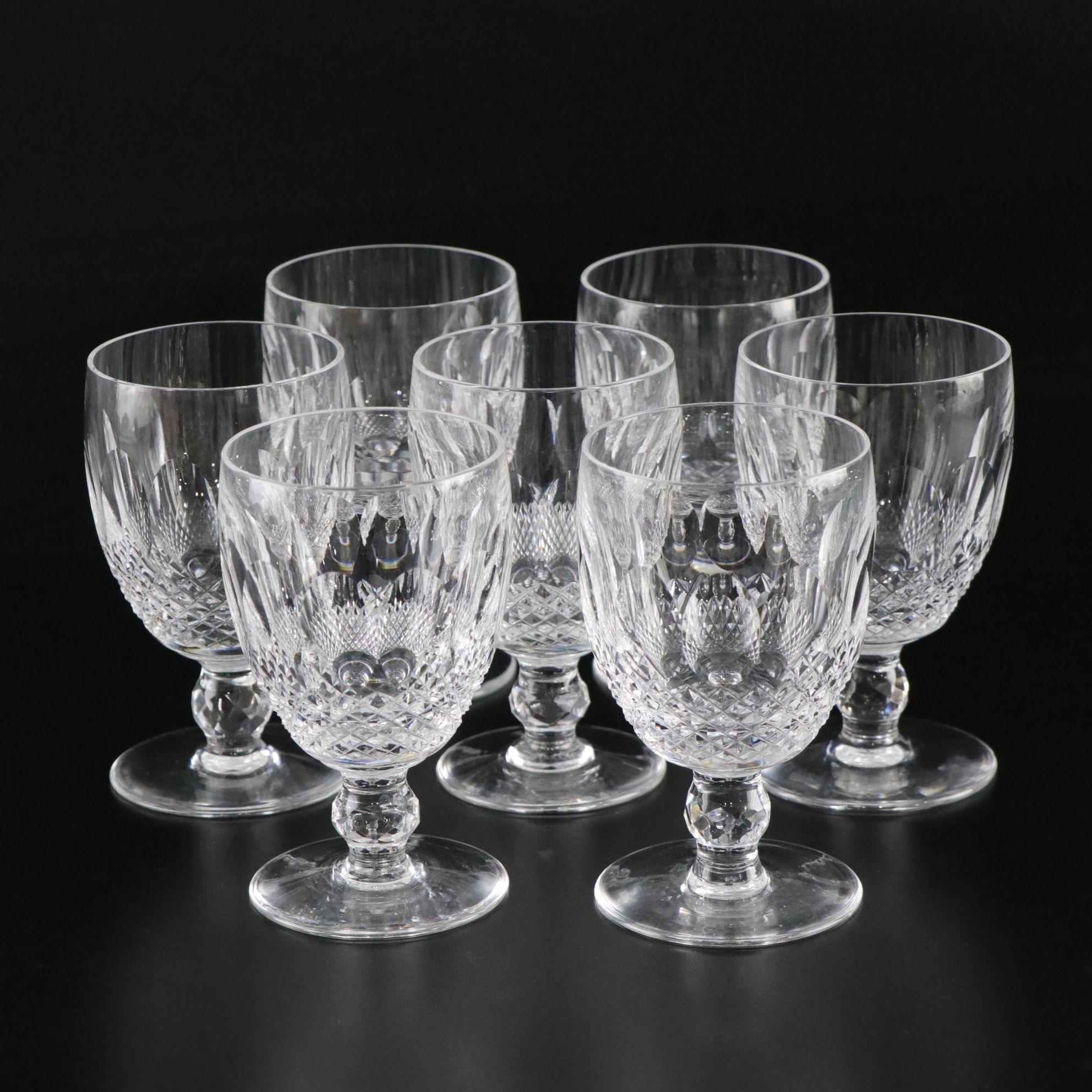 Waterford Crystal "Colleen" Short Stem Water Goblets