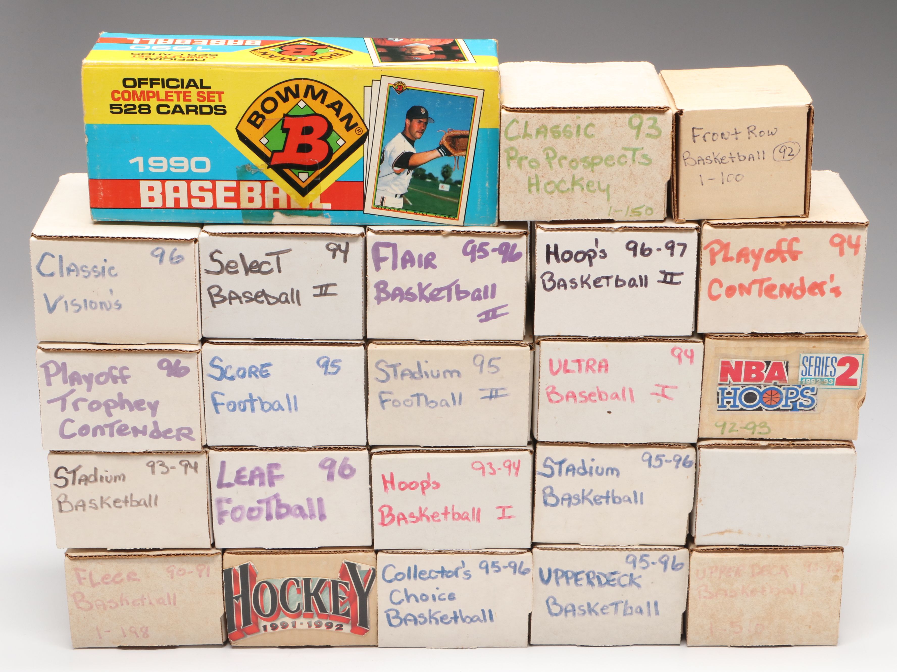 Upper Deck with Other Sports Cards Featuring Michael Jordan and Barry Bonds
