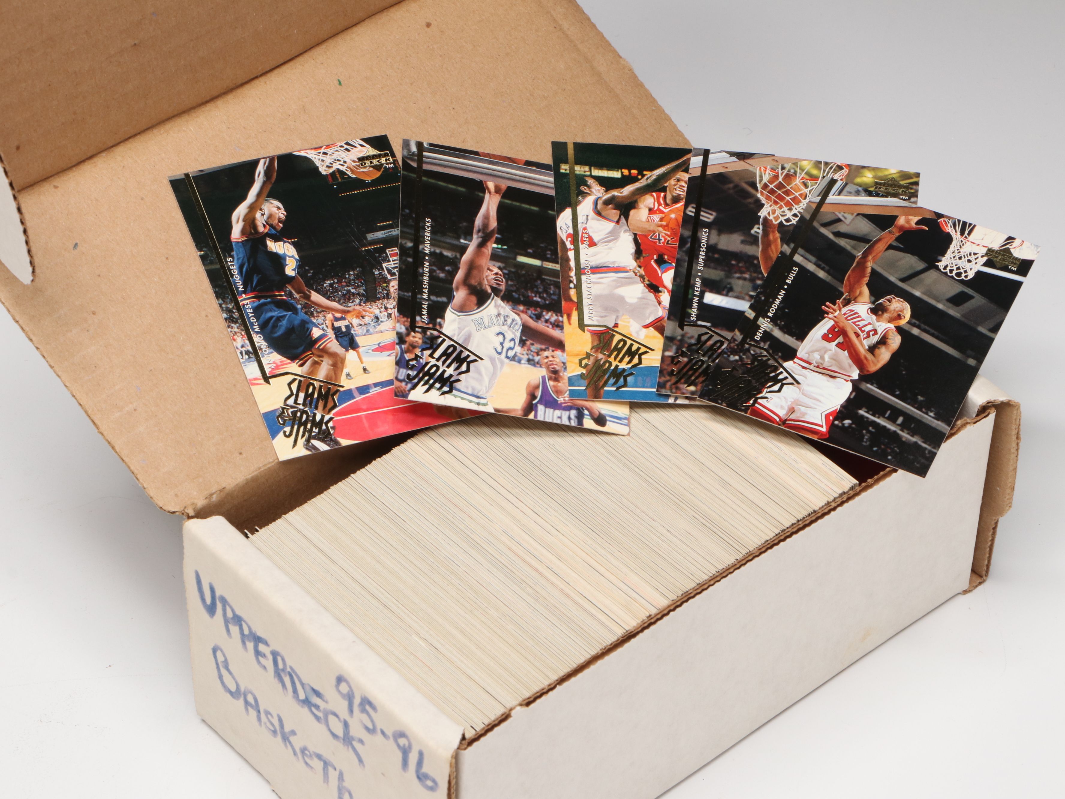 Upper Deck with Other Sports Cards Featuring Michael Jordan and Barry Bonds