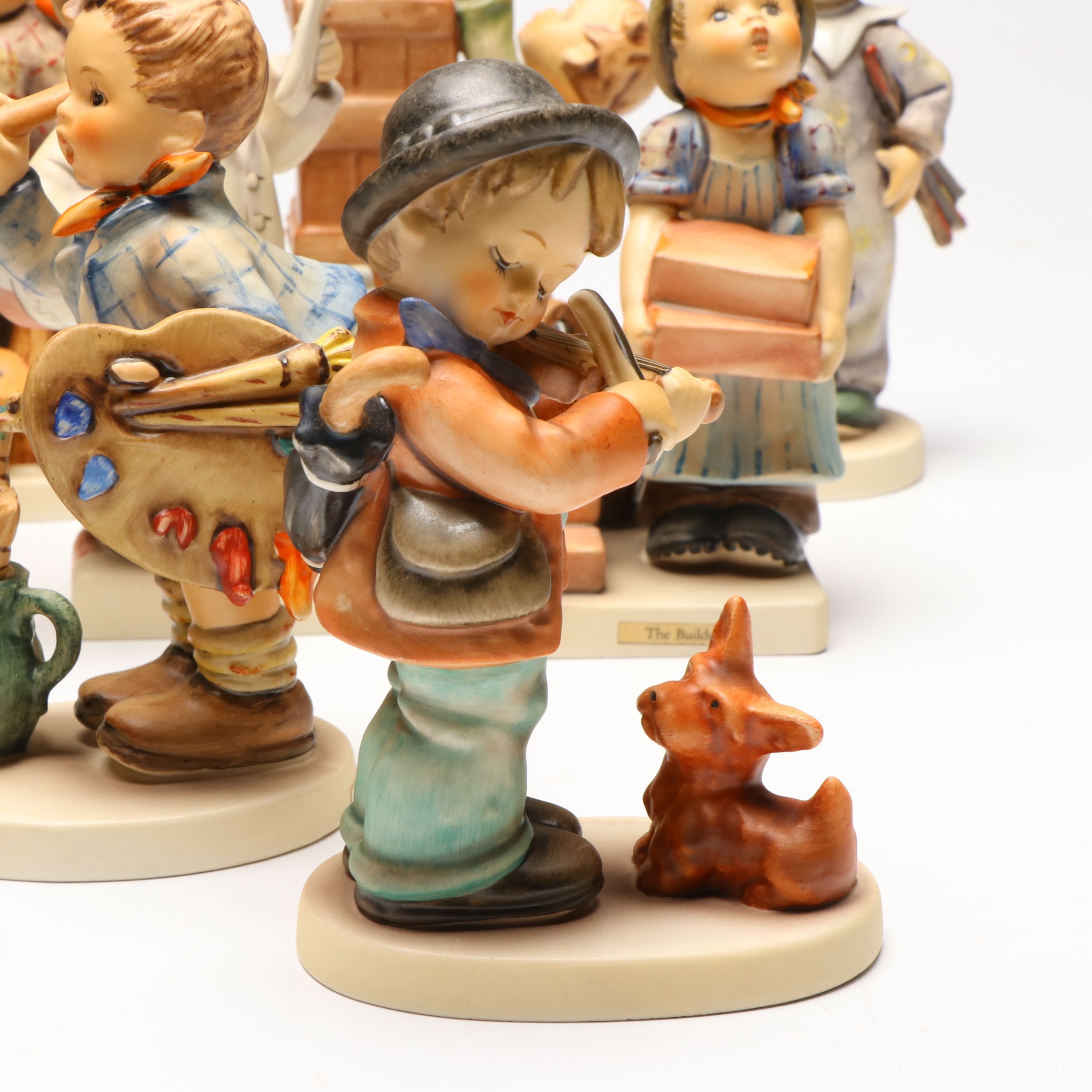 Goebel "Star Gazer," "The Tuba Player" and More Porcelain Figurines