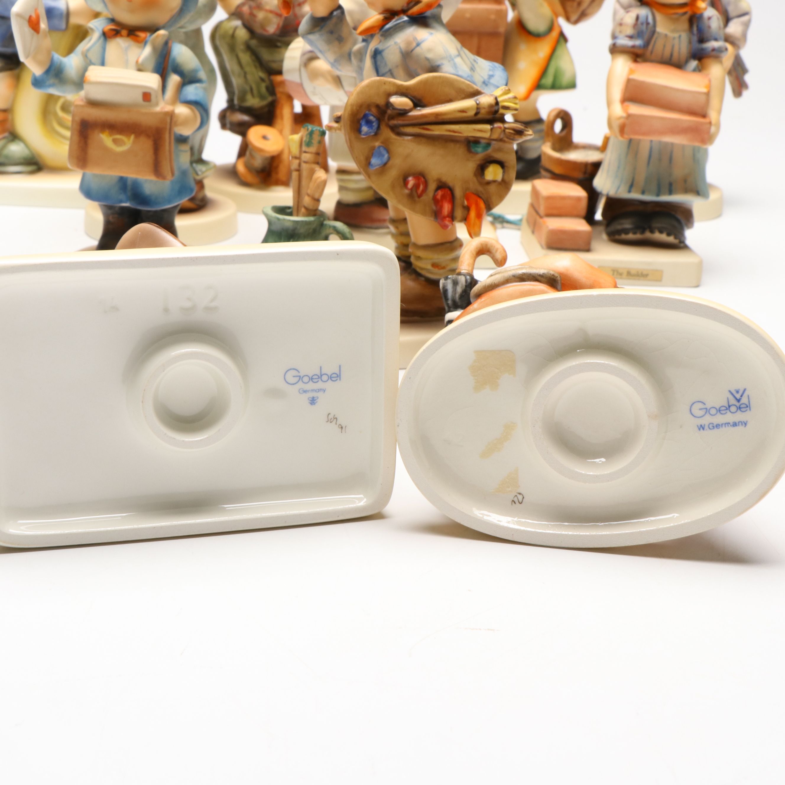 Goebel "Star Gazer," "The Tuba Player" and More Porcelain Figurines