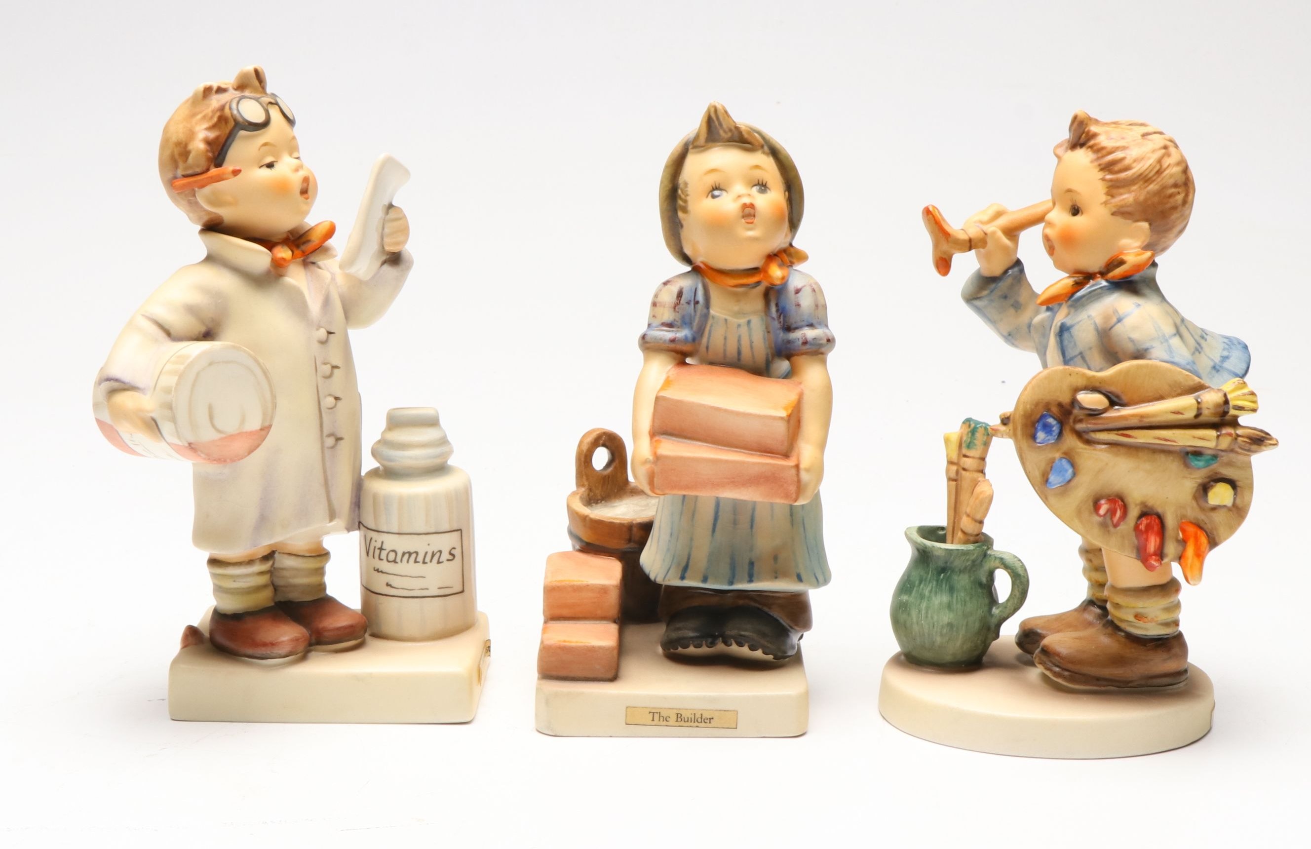 Goebel "Star Gazer," "The Tuba Player" and More Porcelain Figurines