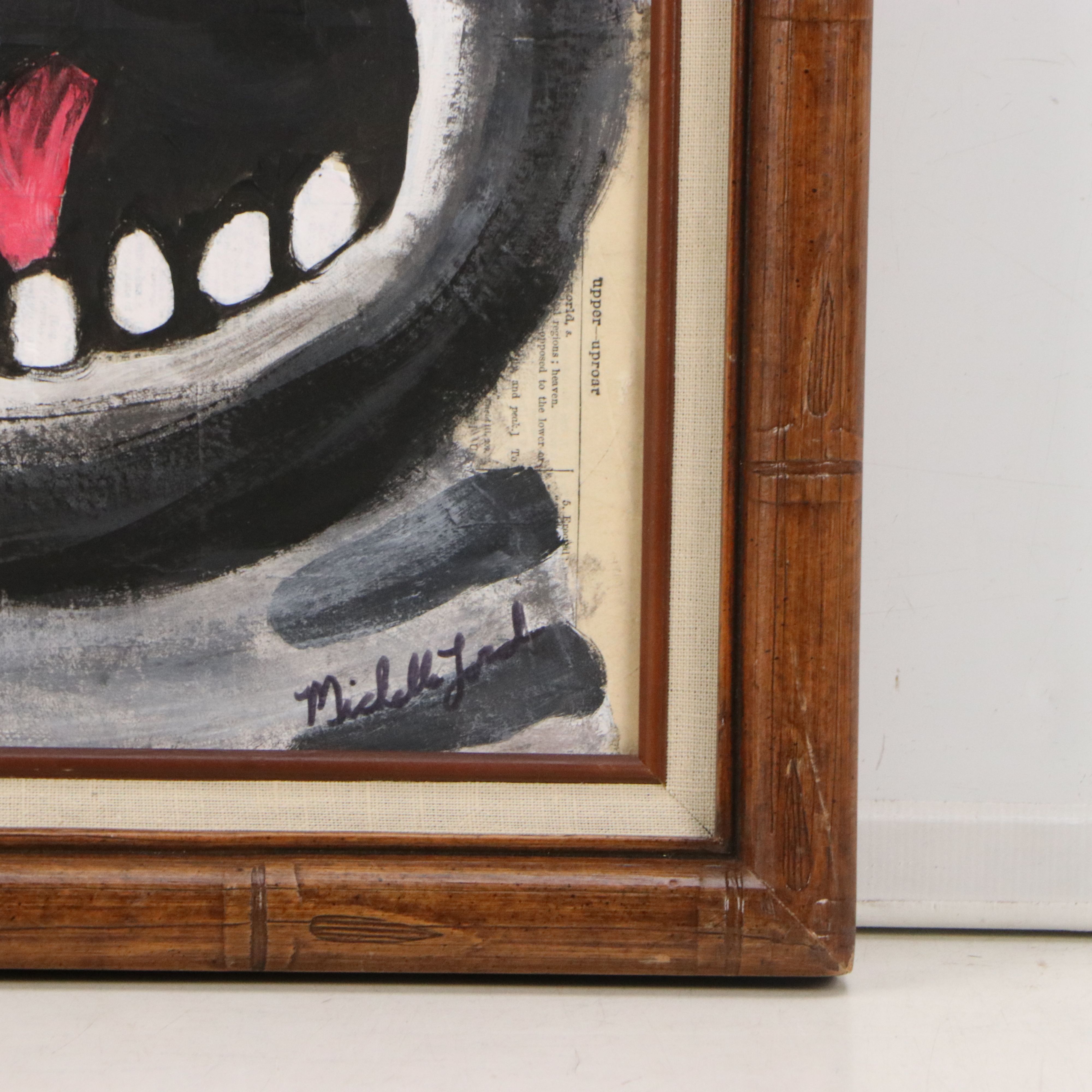 Michelle Lord Oil Painting "Omg! A Mouse!!!," 2026