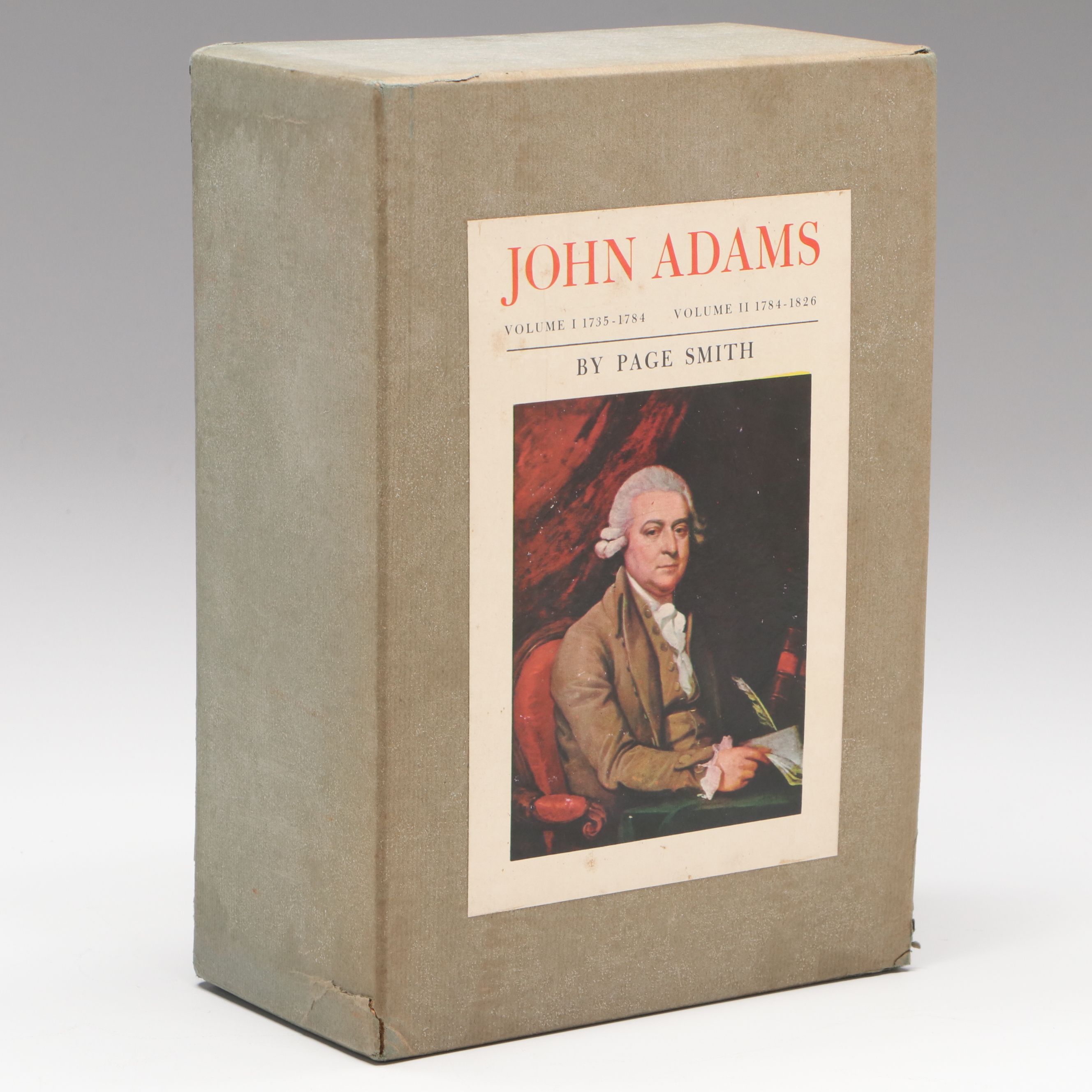 "John Adams" by Page Smith Two-Volume Set, 1962