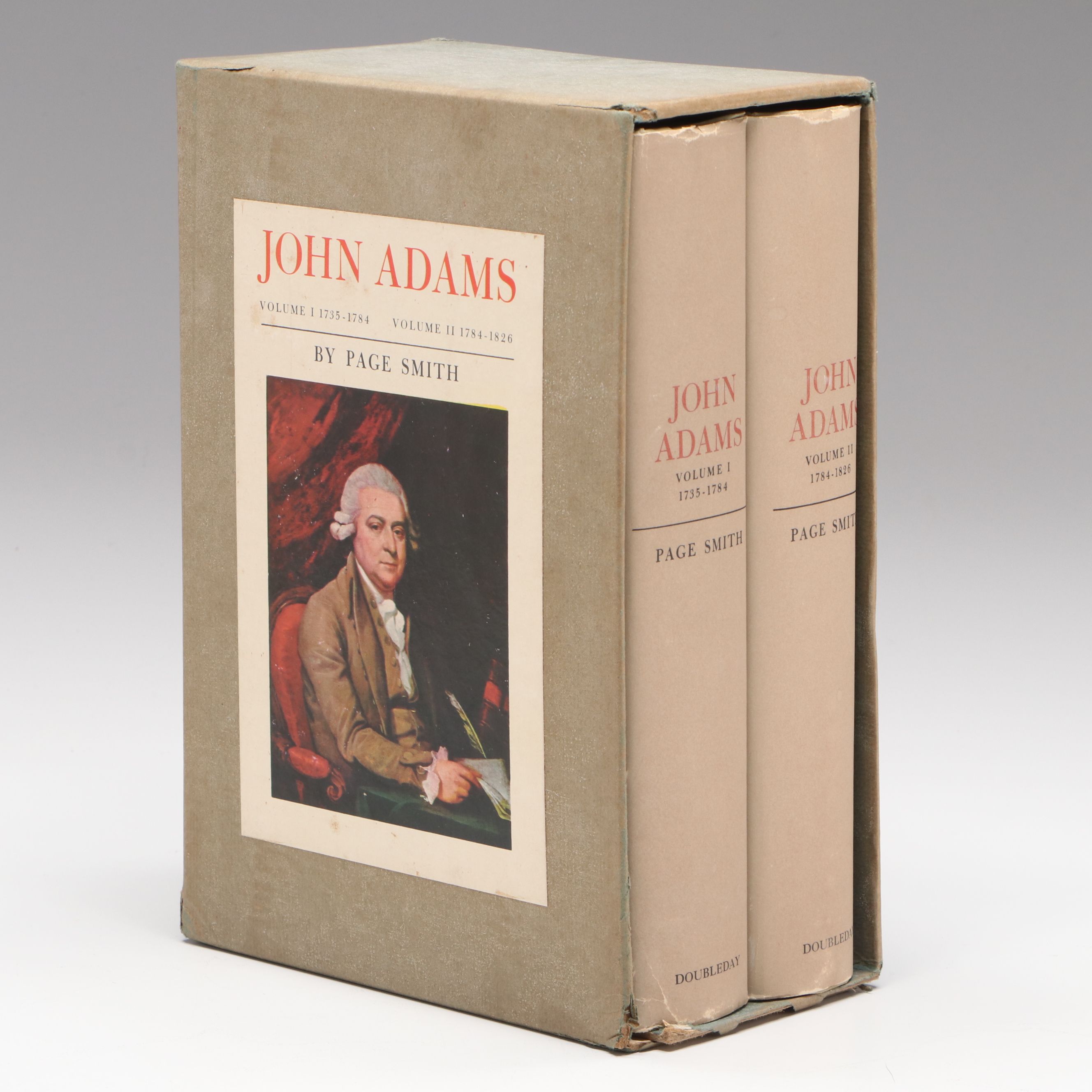 "John Adams" by Page Smith Two-Volume Set, 1962