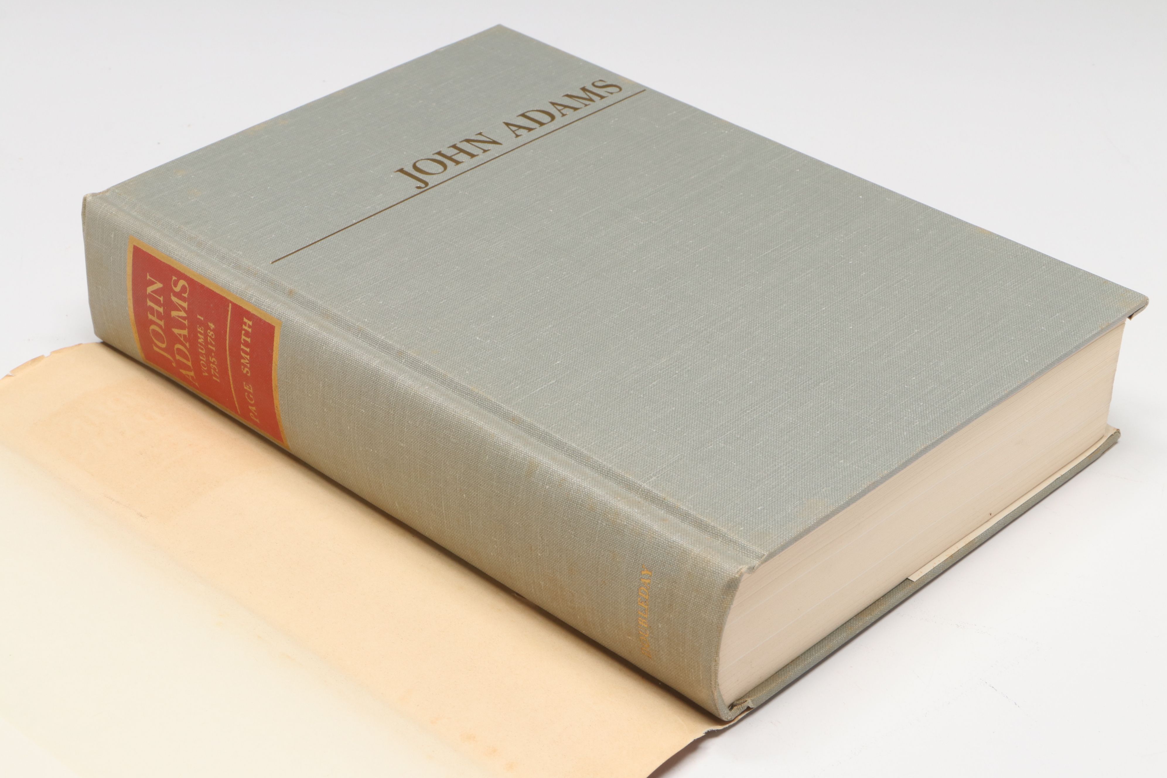 "John Adams" by Page Smith Two-Volume Set, 1962