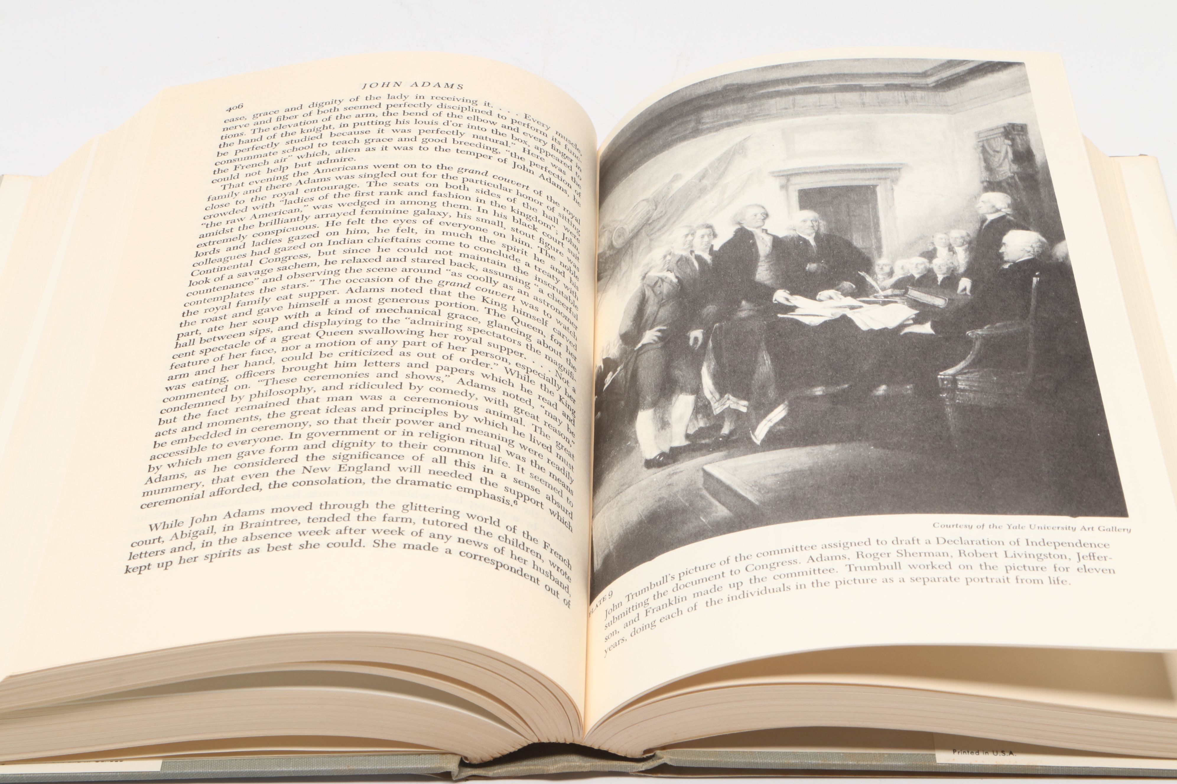 "John Adams" by Page Smith Two-Volume Set, 1962