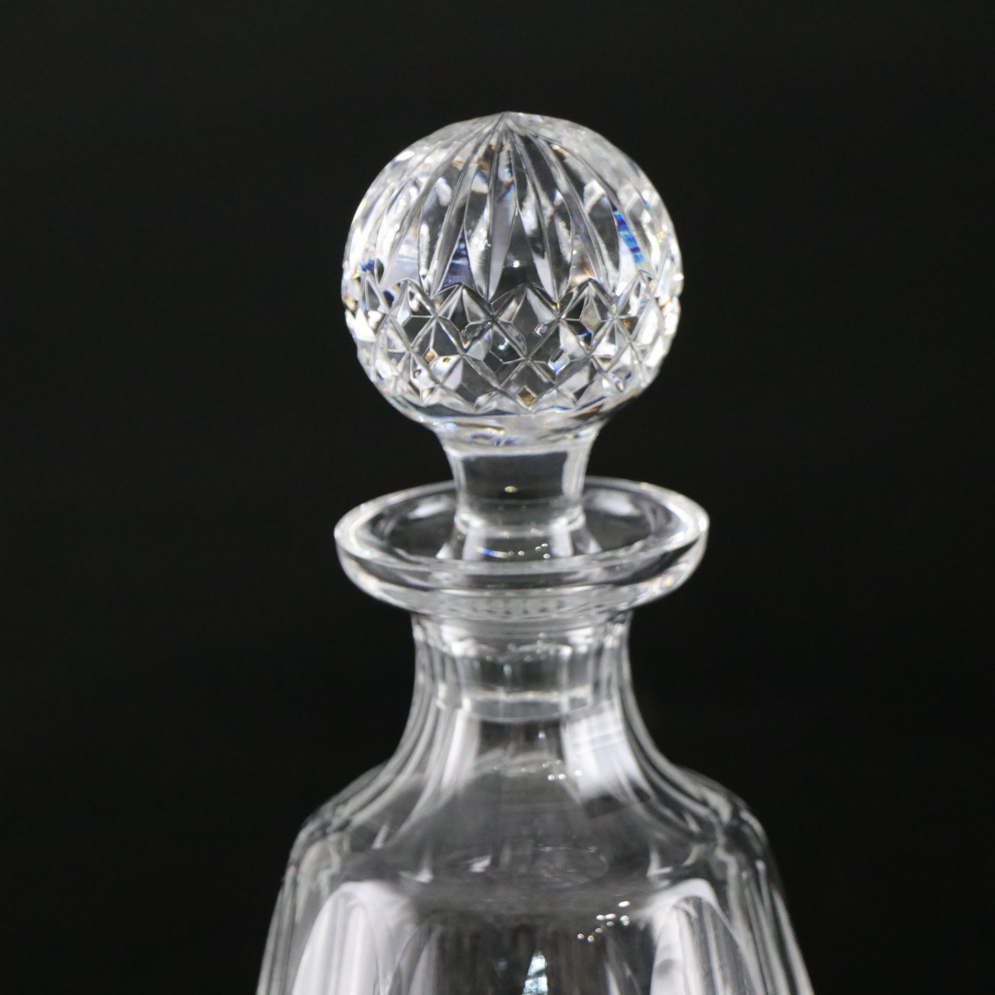 Waterford Crystal "Colleen" Decanter and White Wine Glasses