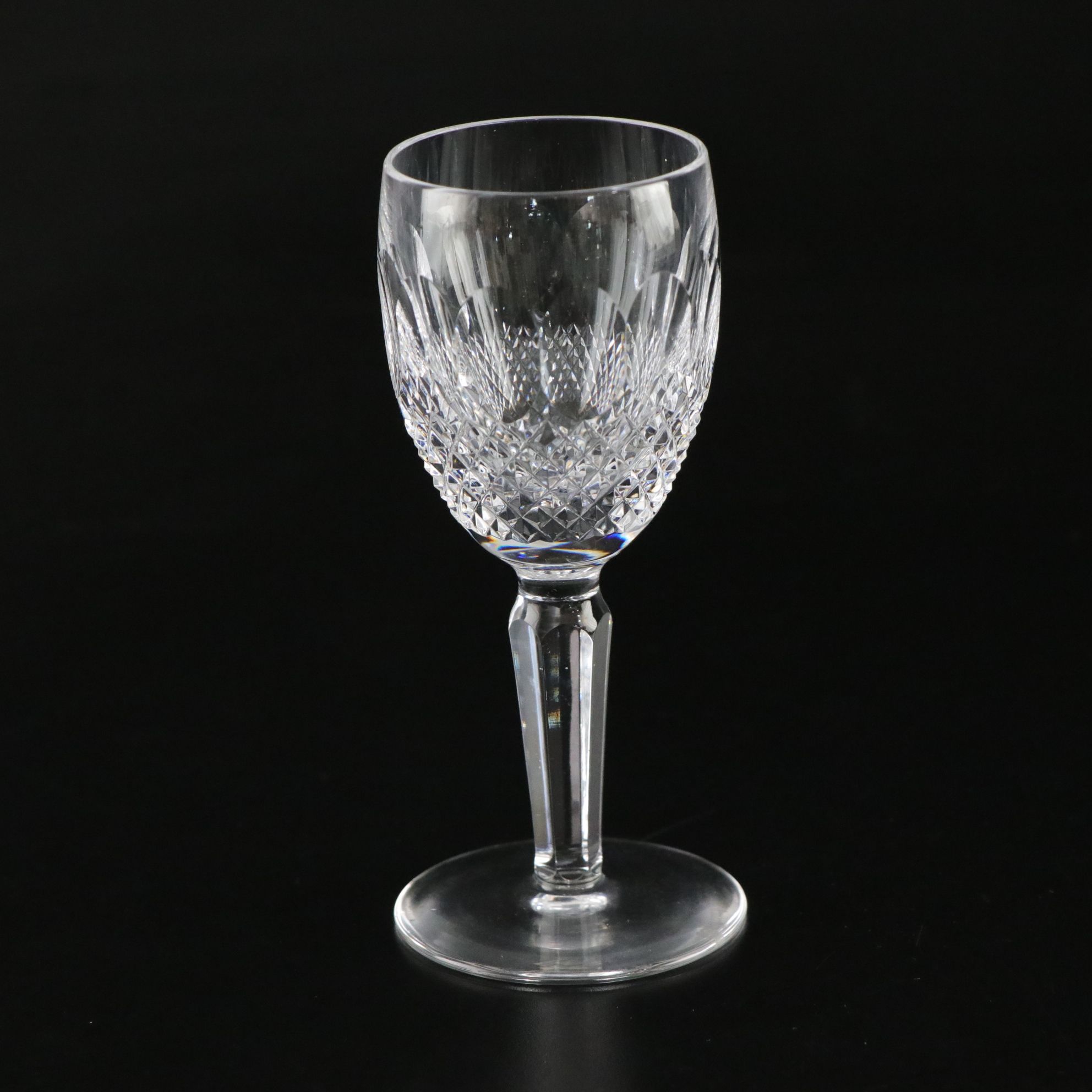 Waterford Crystal "Colleen" Decanter and White Wine Glasses