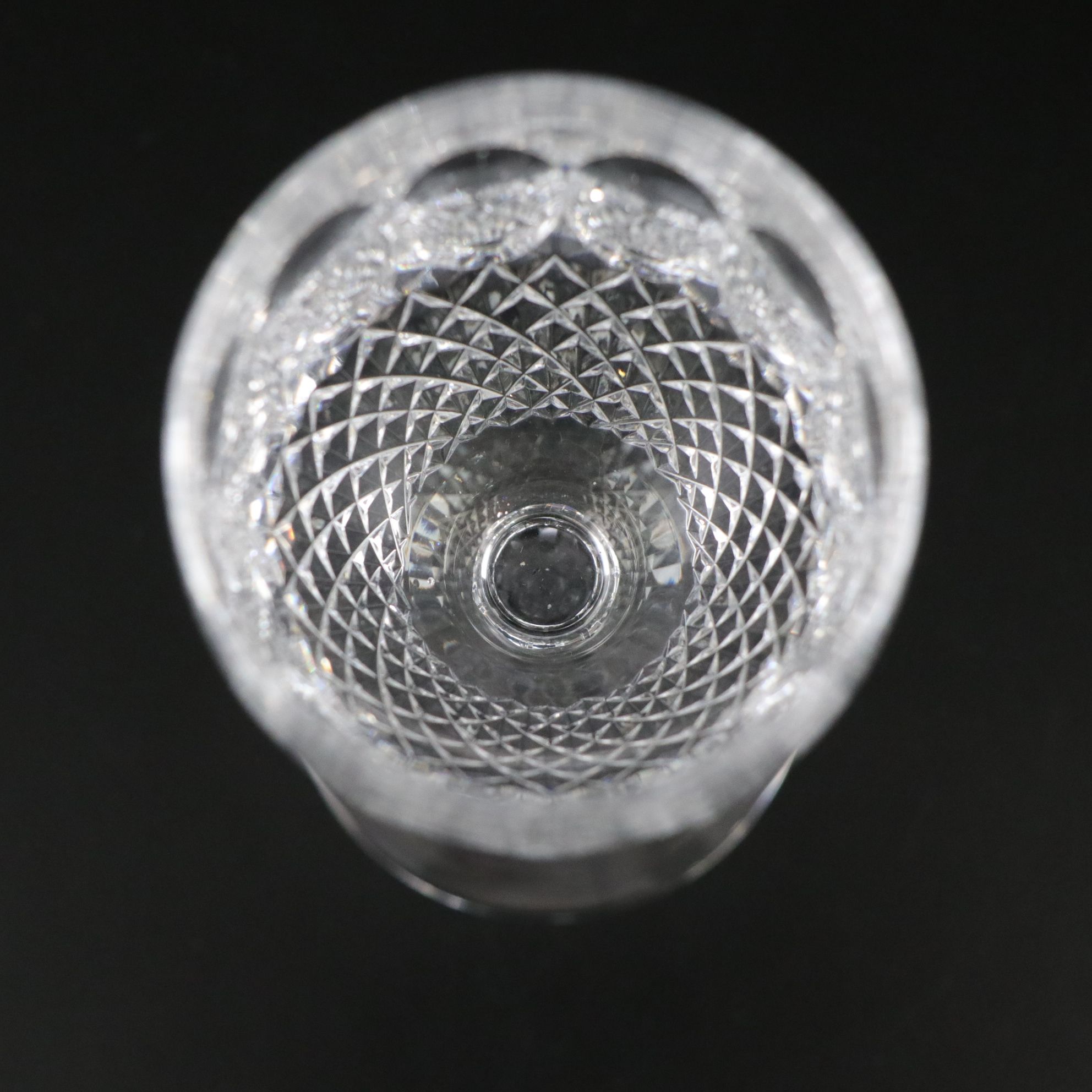 Waterford Crystal "Colleen" Decanter and White Wine Glasses