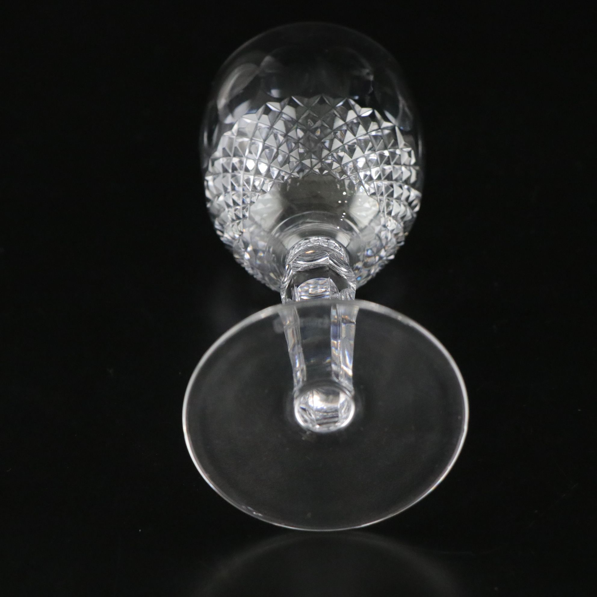 Waterford Crystal "Colleen" Decanter and White Wine Glasses
