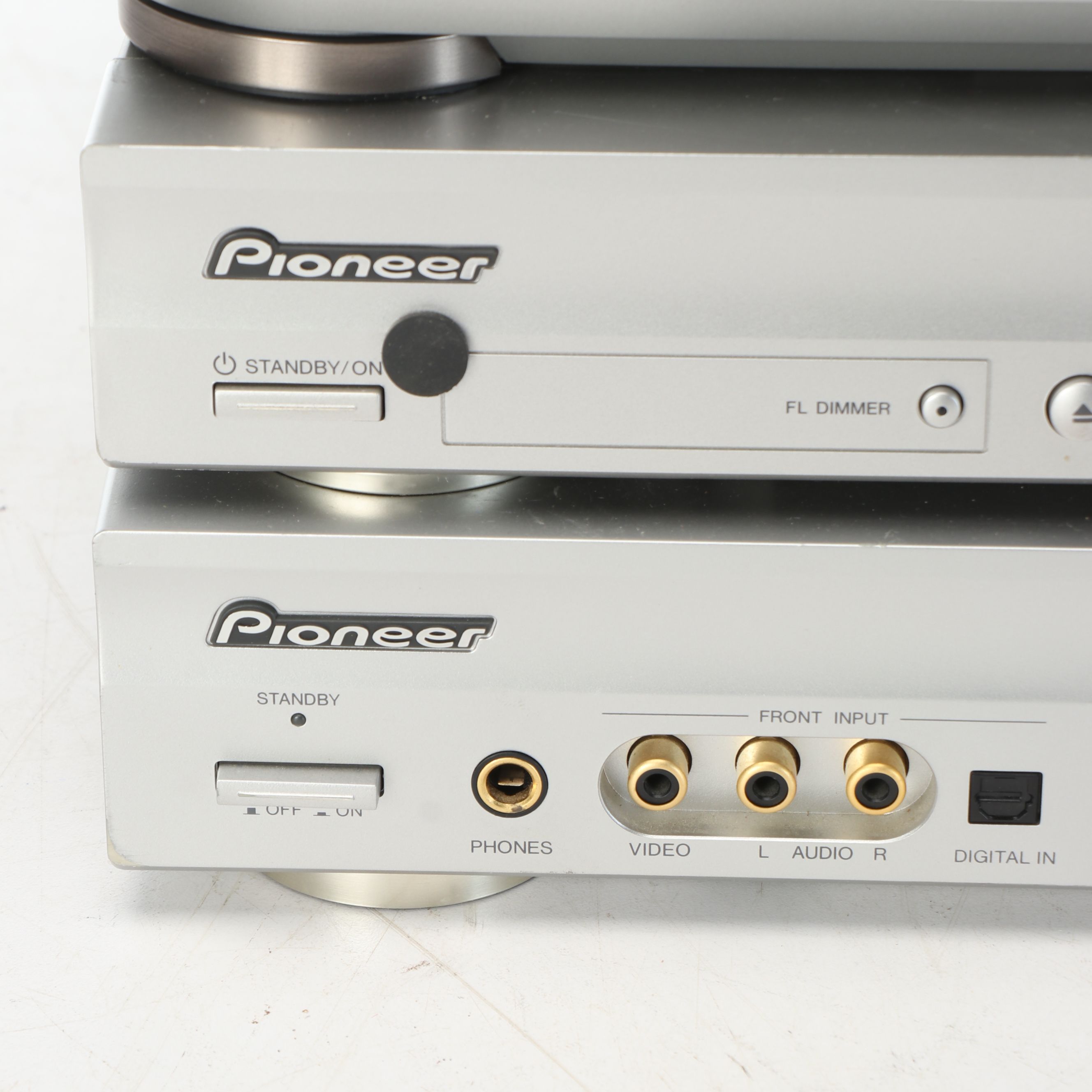 Sony SLV-N81 Video Cassette Recorder with Pioneer and More Audio Equipment