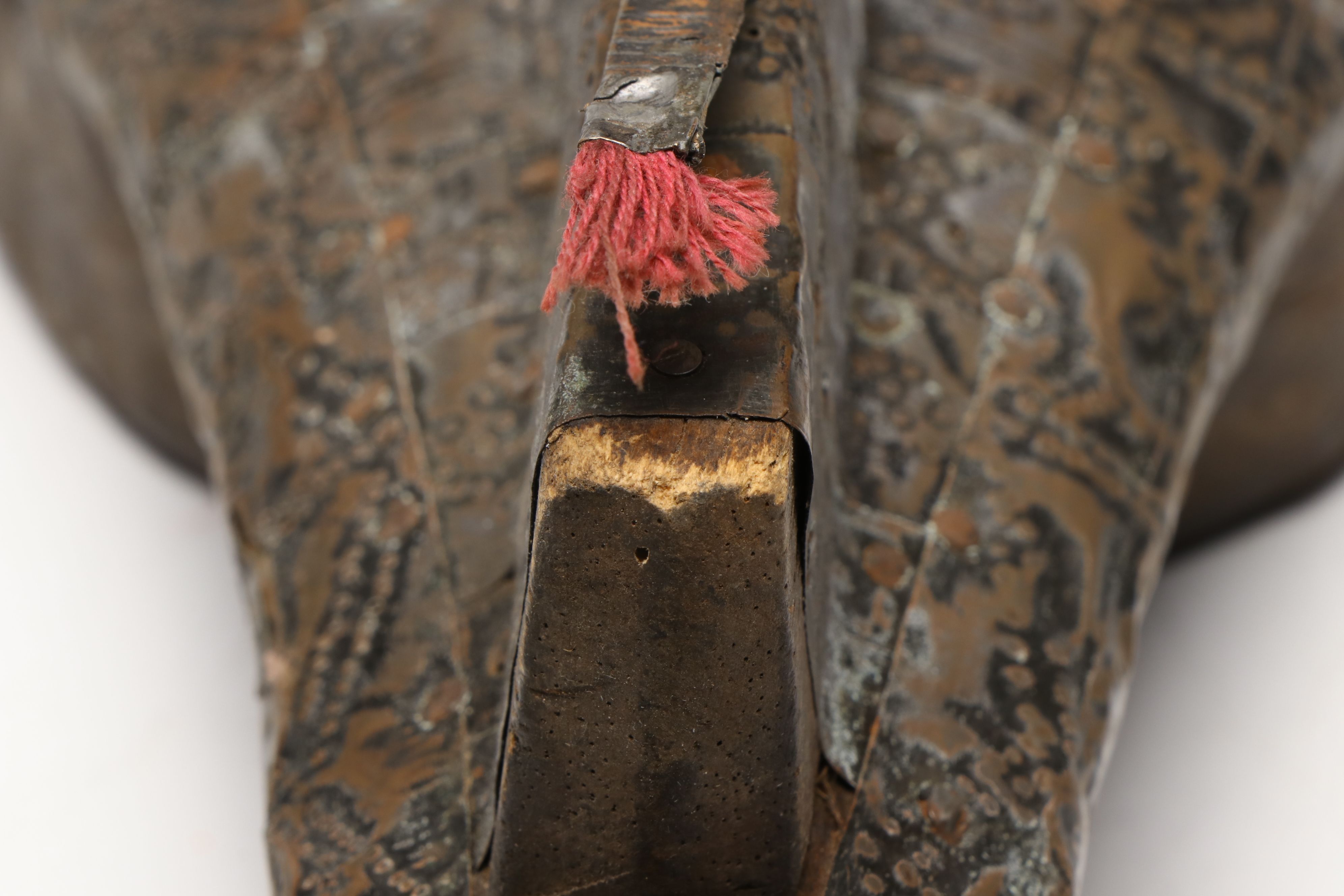 Mali Metal Cased Wood Mask