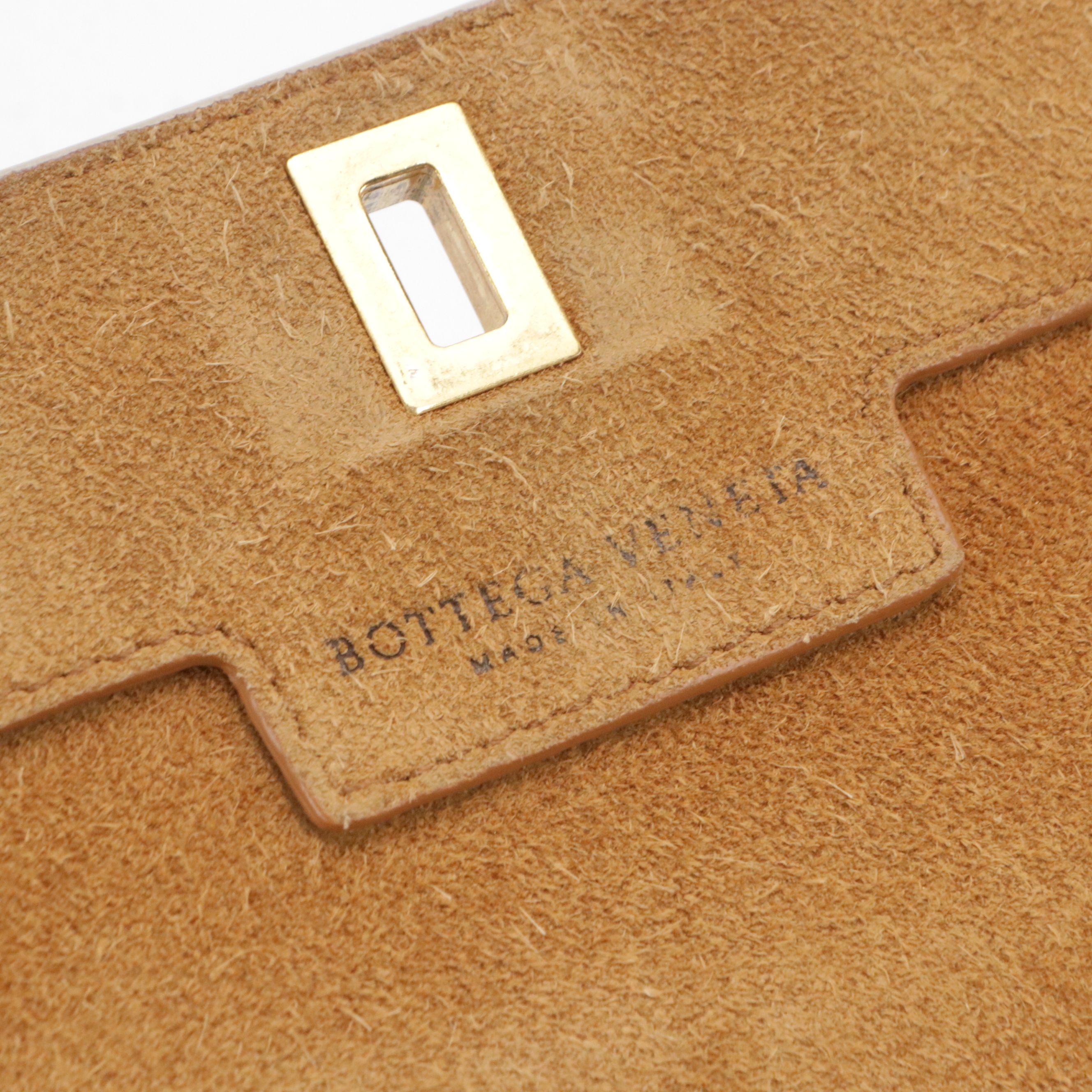 Bottega Veneta The Angle Two-Way Bag in Ivory Palmellato Calfskin Leather