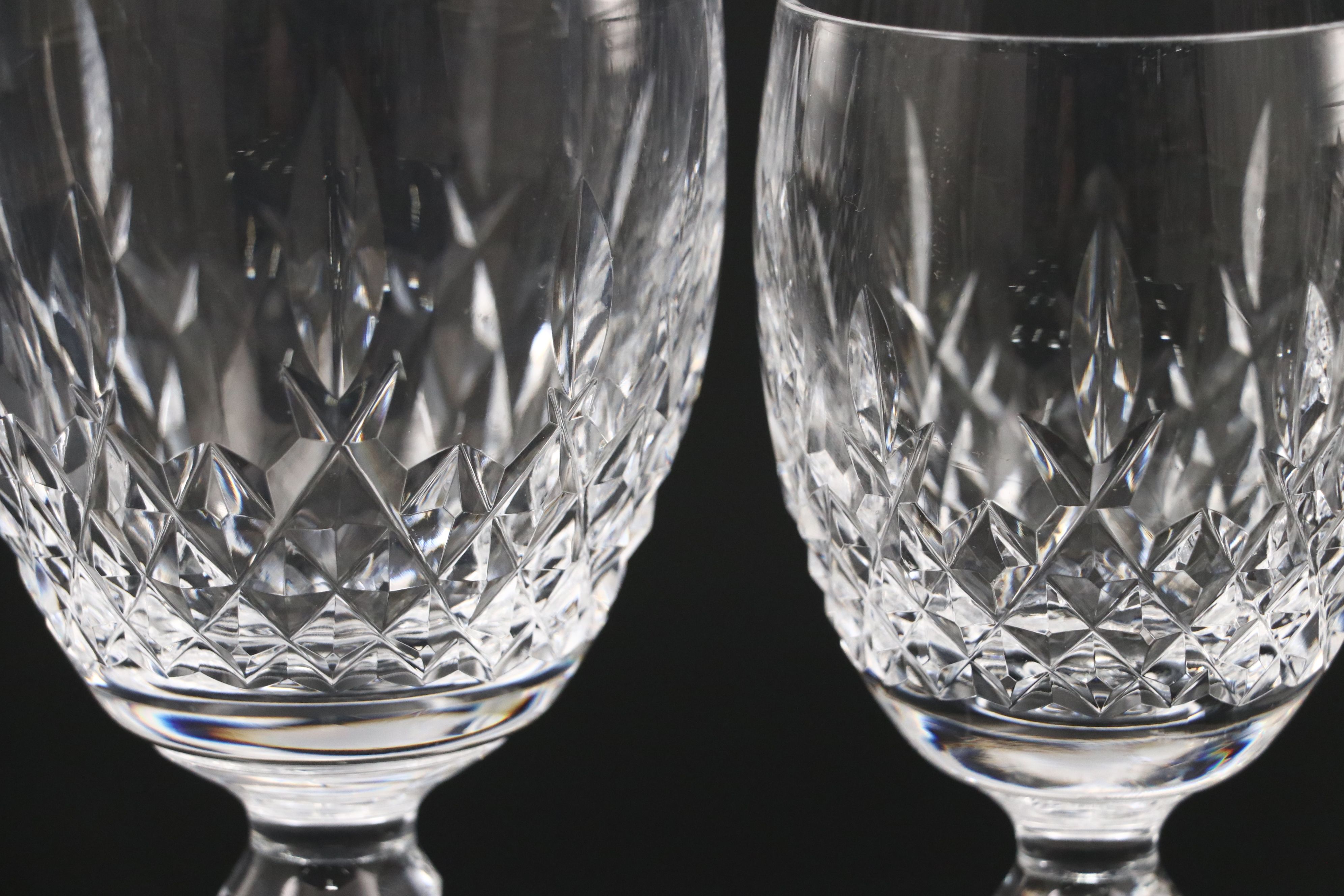 Waterford "Kilcash" Crystal Stemware, Late 20th/Early 21st C.