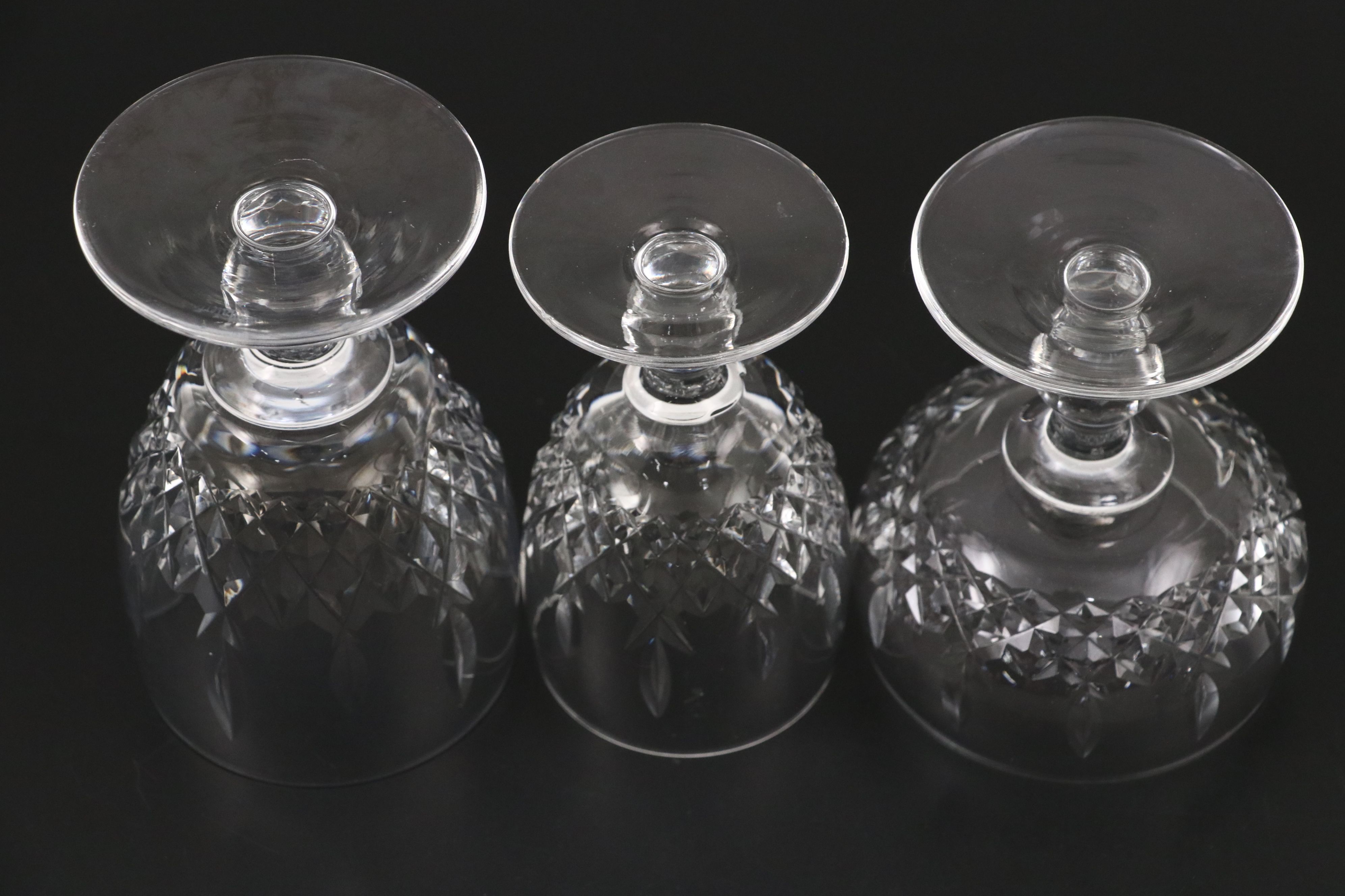 Waterford "Kilcash" Crystal Stemware, Late 20th/Early 21st C.
