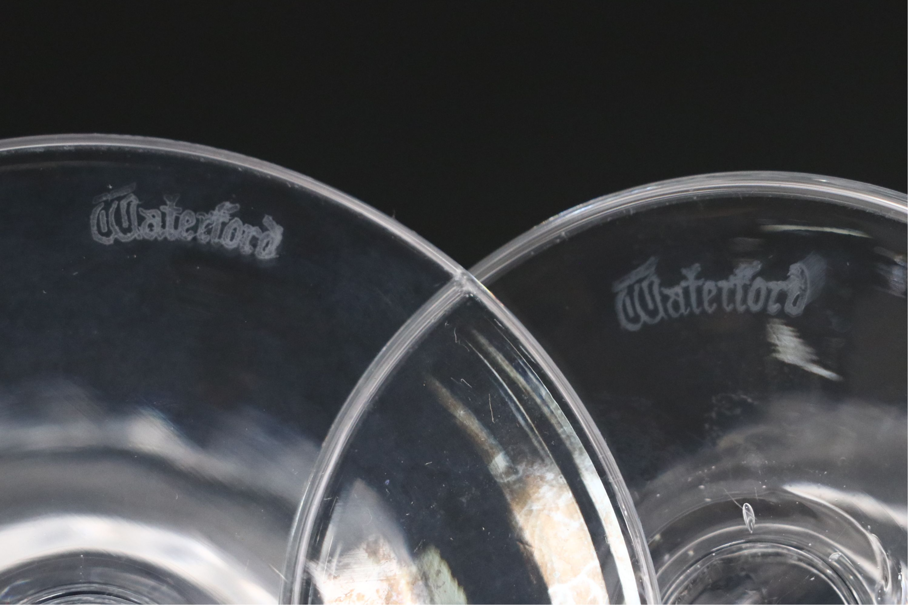 Waterford "Kilcash" Crystal Stemware, Late 20th/Early 21st C.