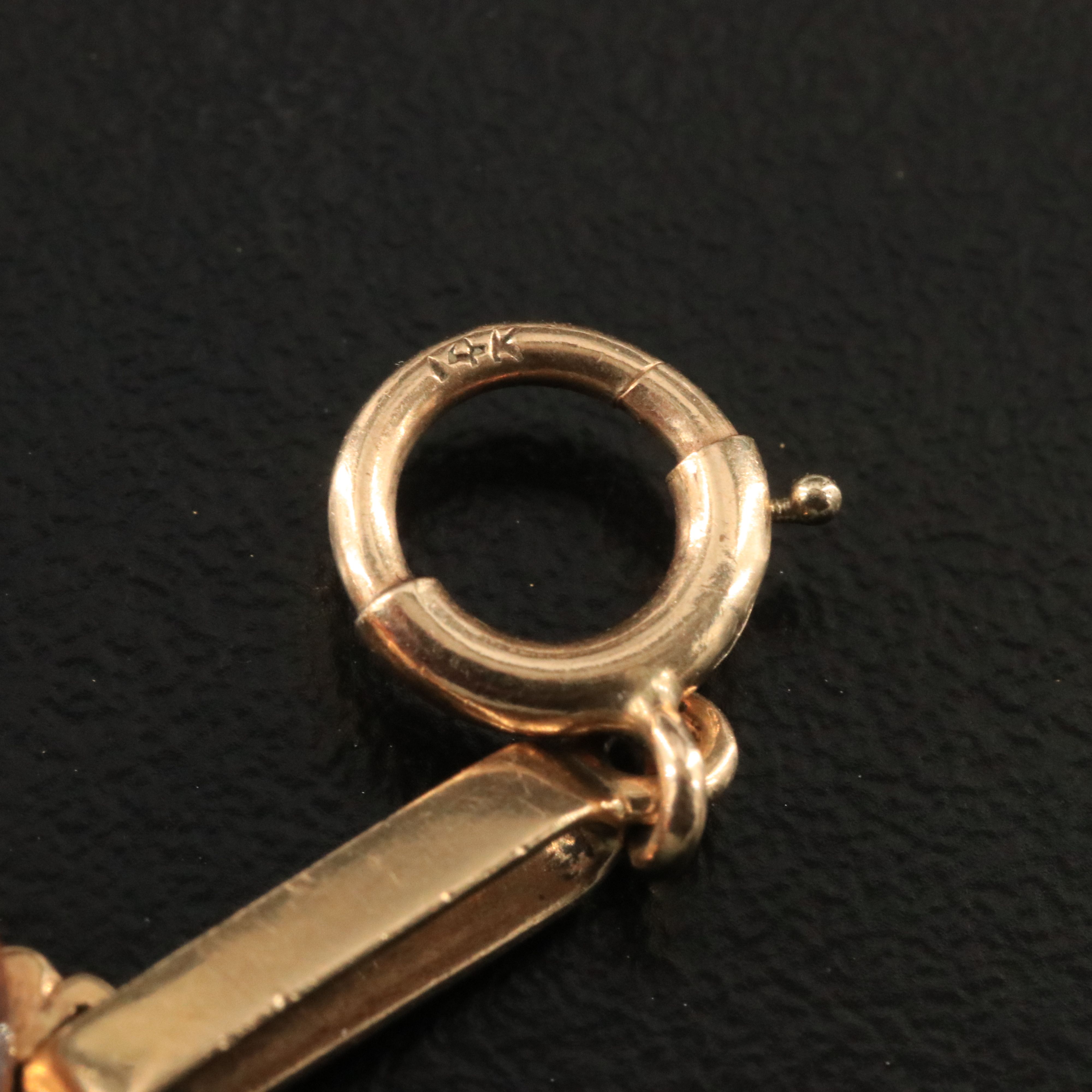 Vintage 14K Citrine Bracelet