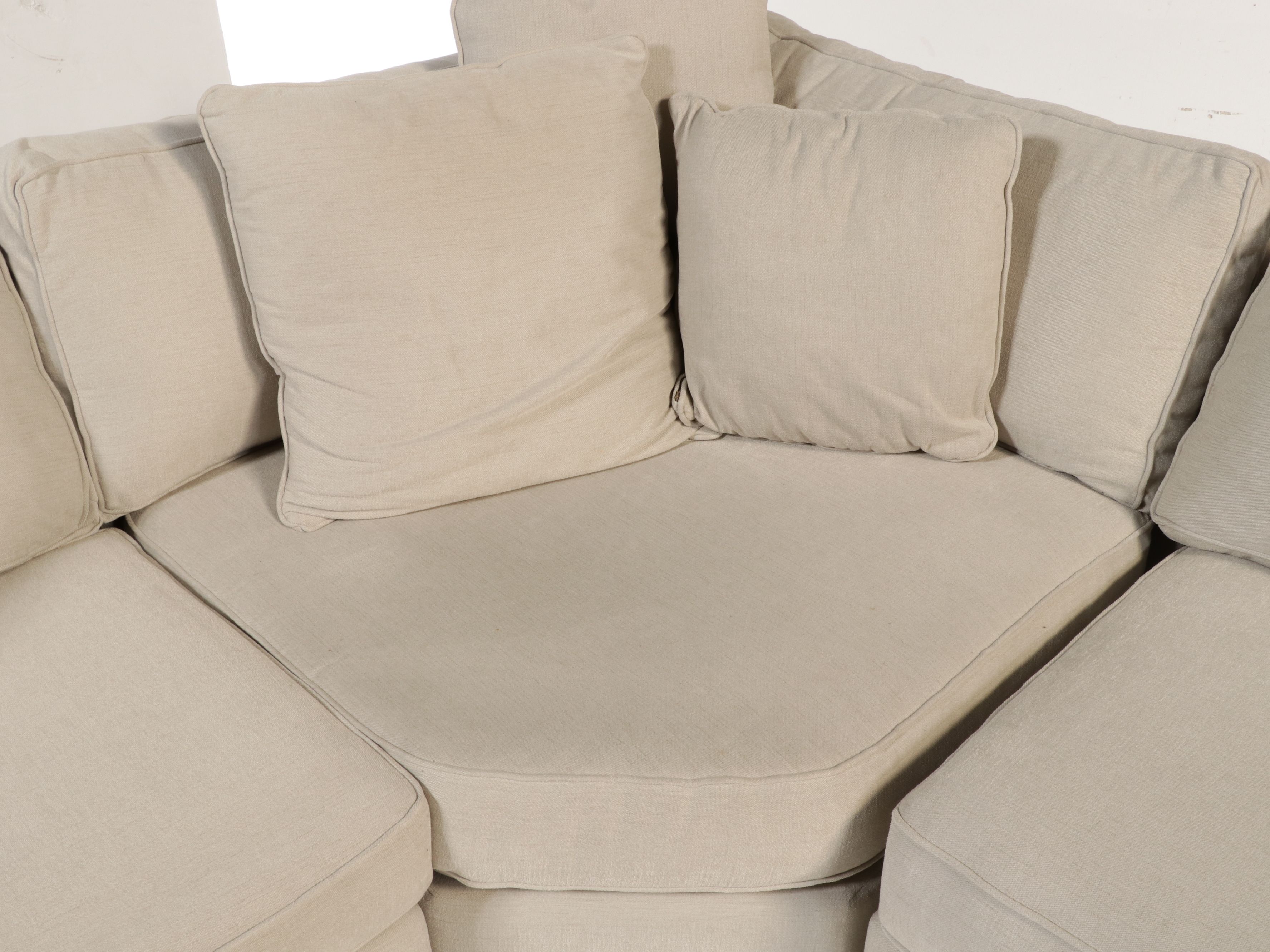 Jonathan Louis Inc. Contemporary Upholstered Sectional Sofa