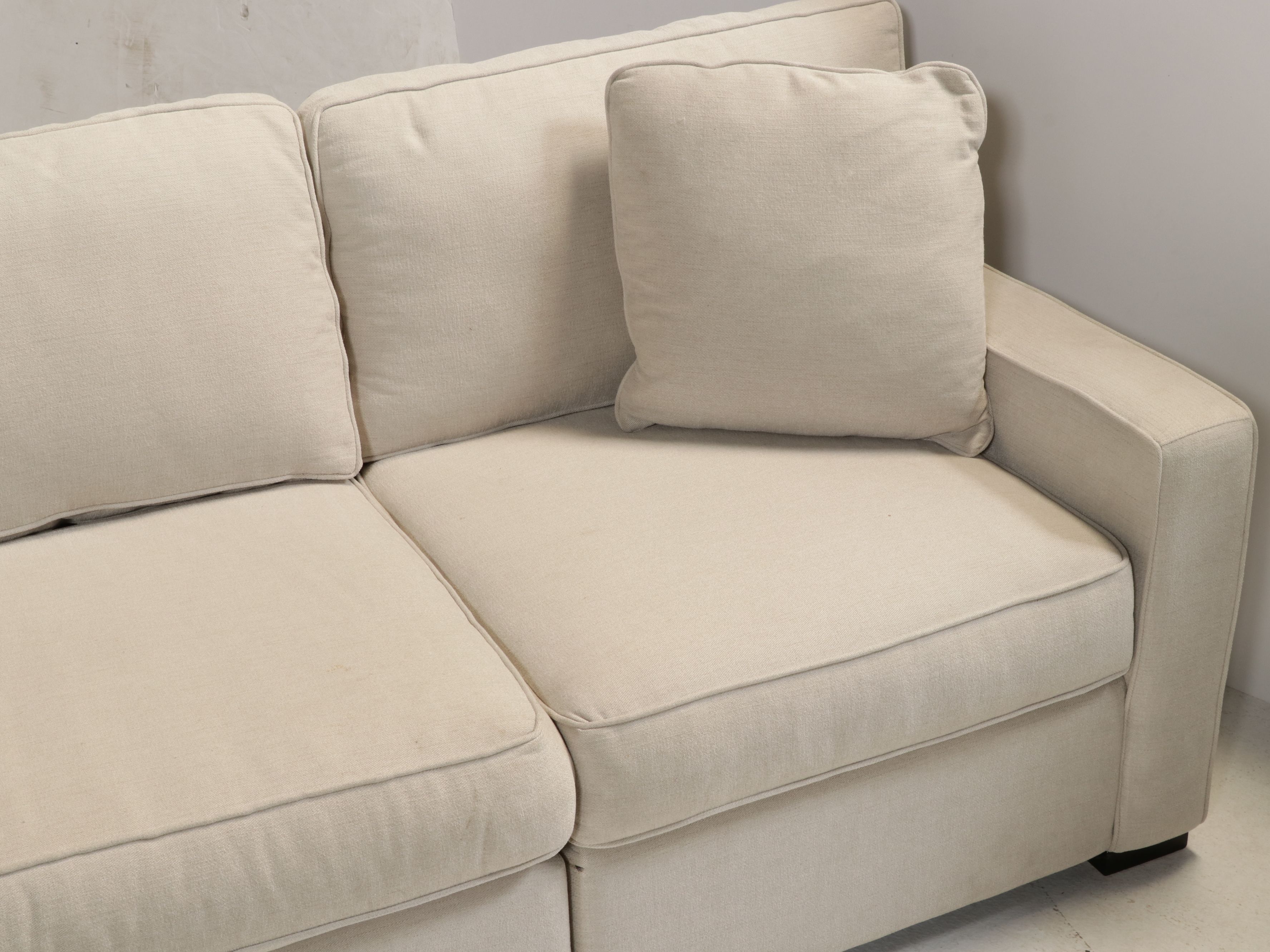 Jonathan Louis Inc. Contemporary Upholstered Sectional Sofa