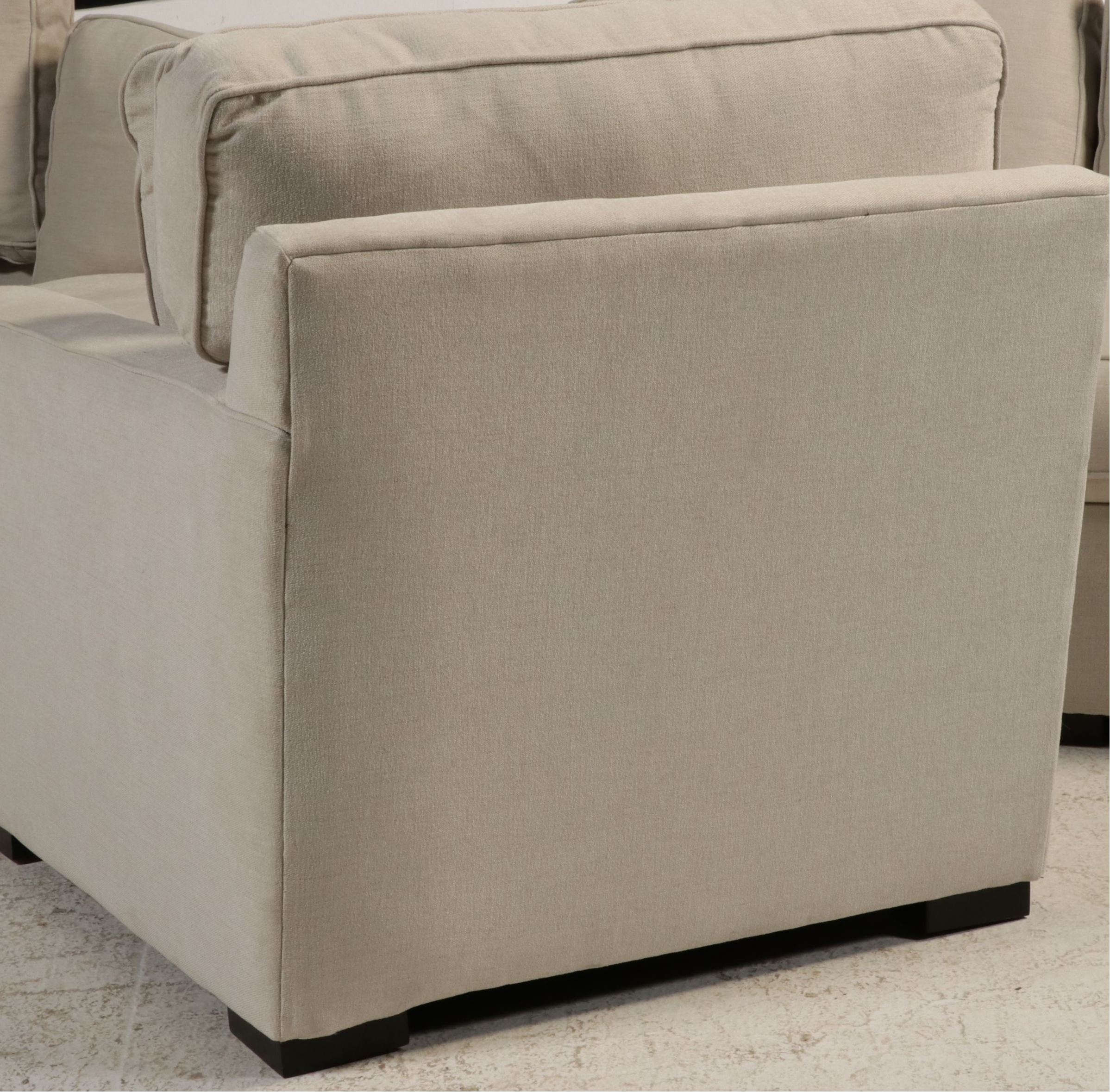 Jonathan Louis Inc. Contemporary Upholstered Sectional Sofa
