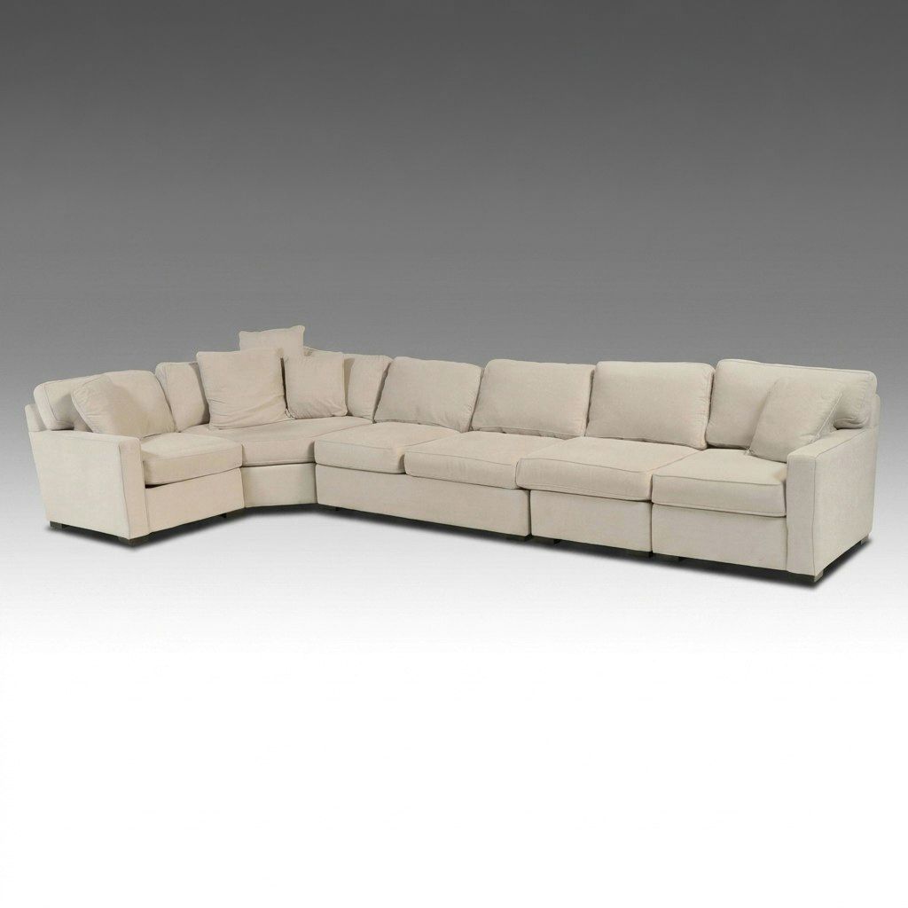 Jonathan Louis Inc. Contemporary Upholstered Sectional Sofa